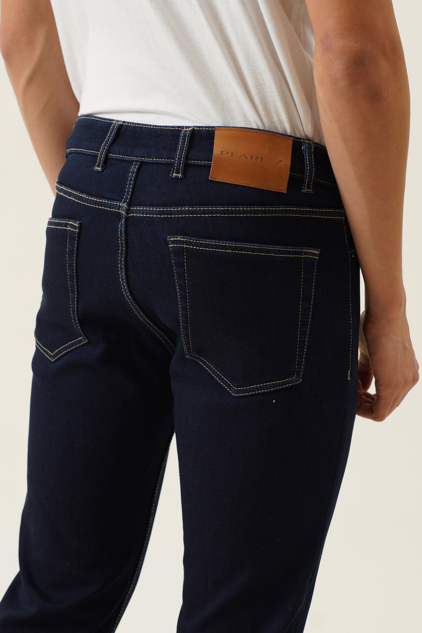 Fleece Denim Pants