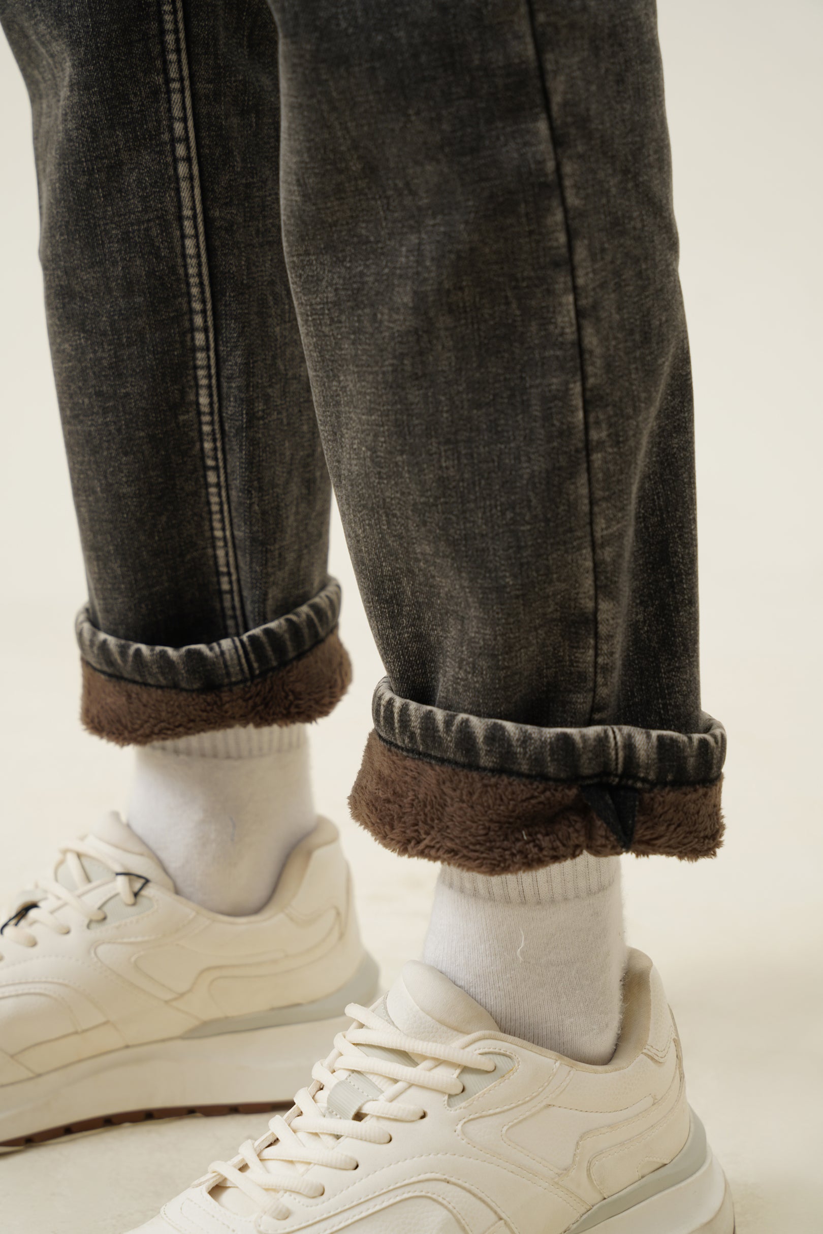 Bonded Denim Sherpa