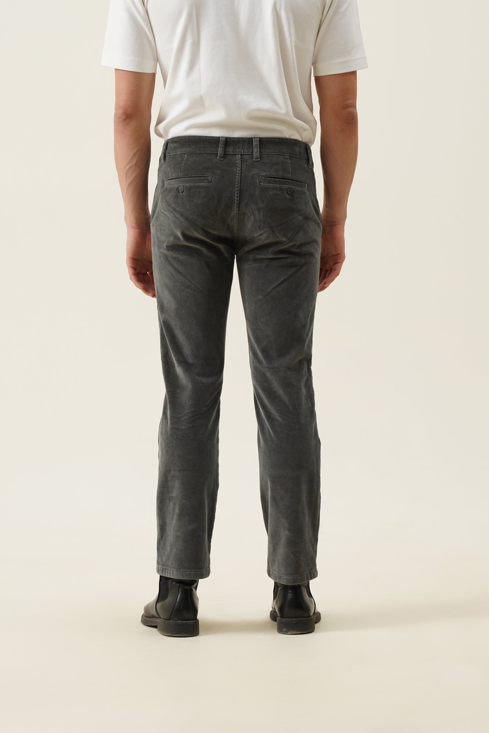 Fleece Corduroy Cross Pocket