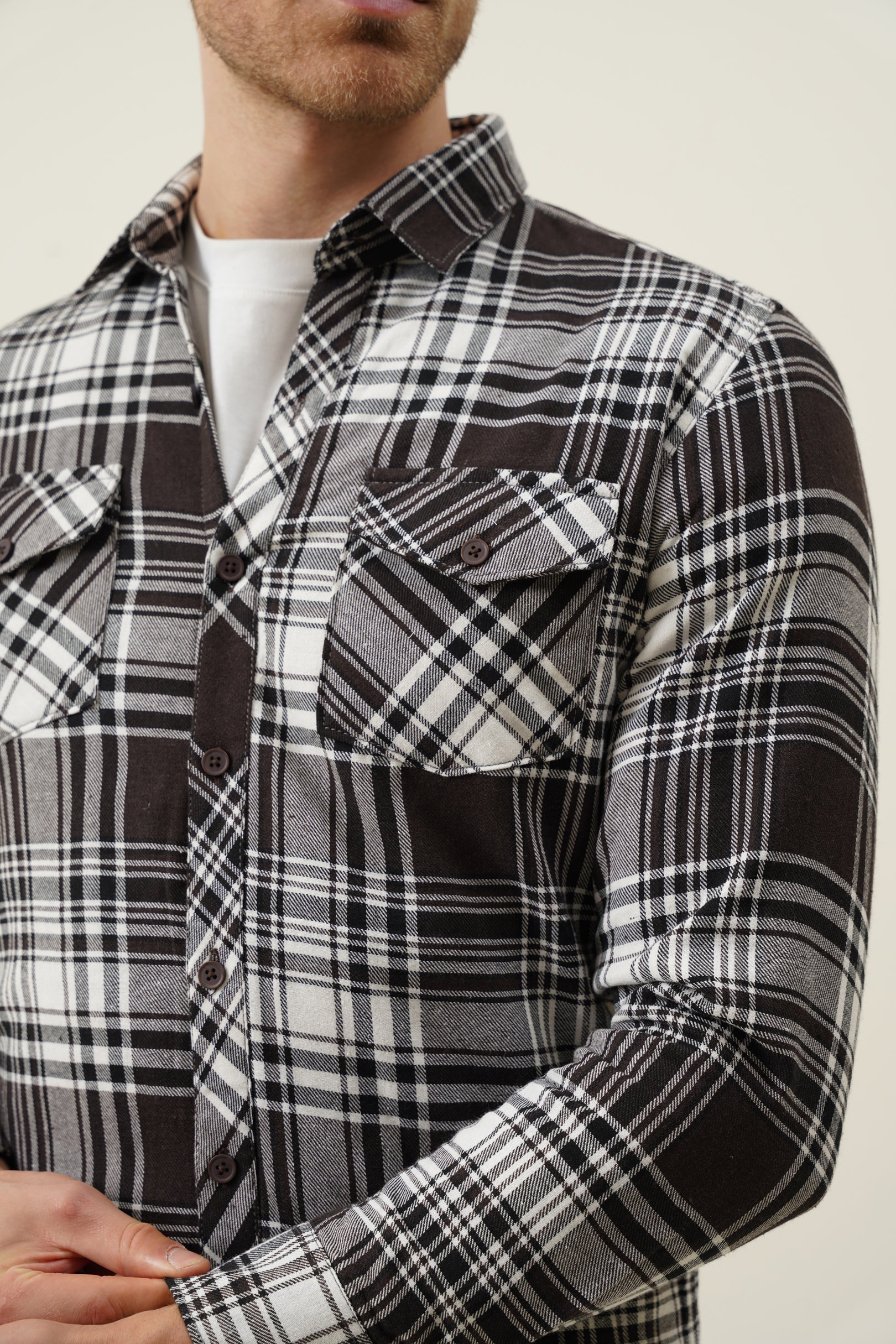 Winter Fleece Lining Shirt/Overshirt