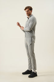 Bonded fleece hosiery track pants