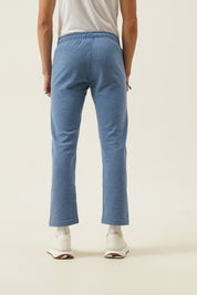 Bonded fleece hosiery track pants