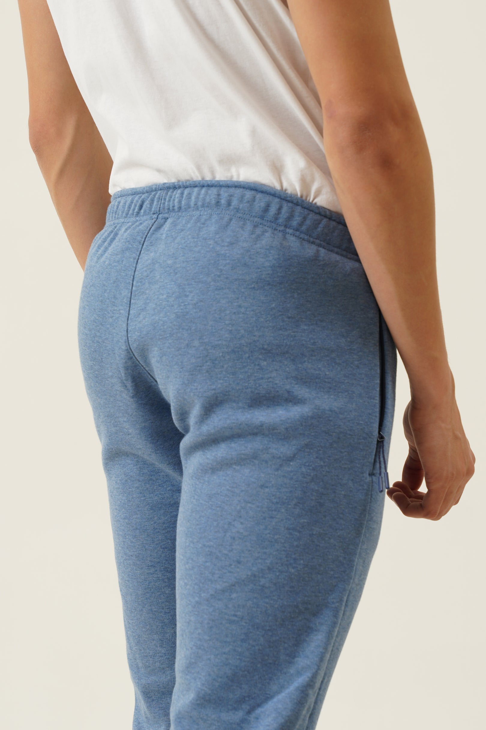 Bonded fleece hosiery track pants