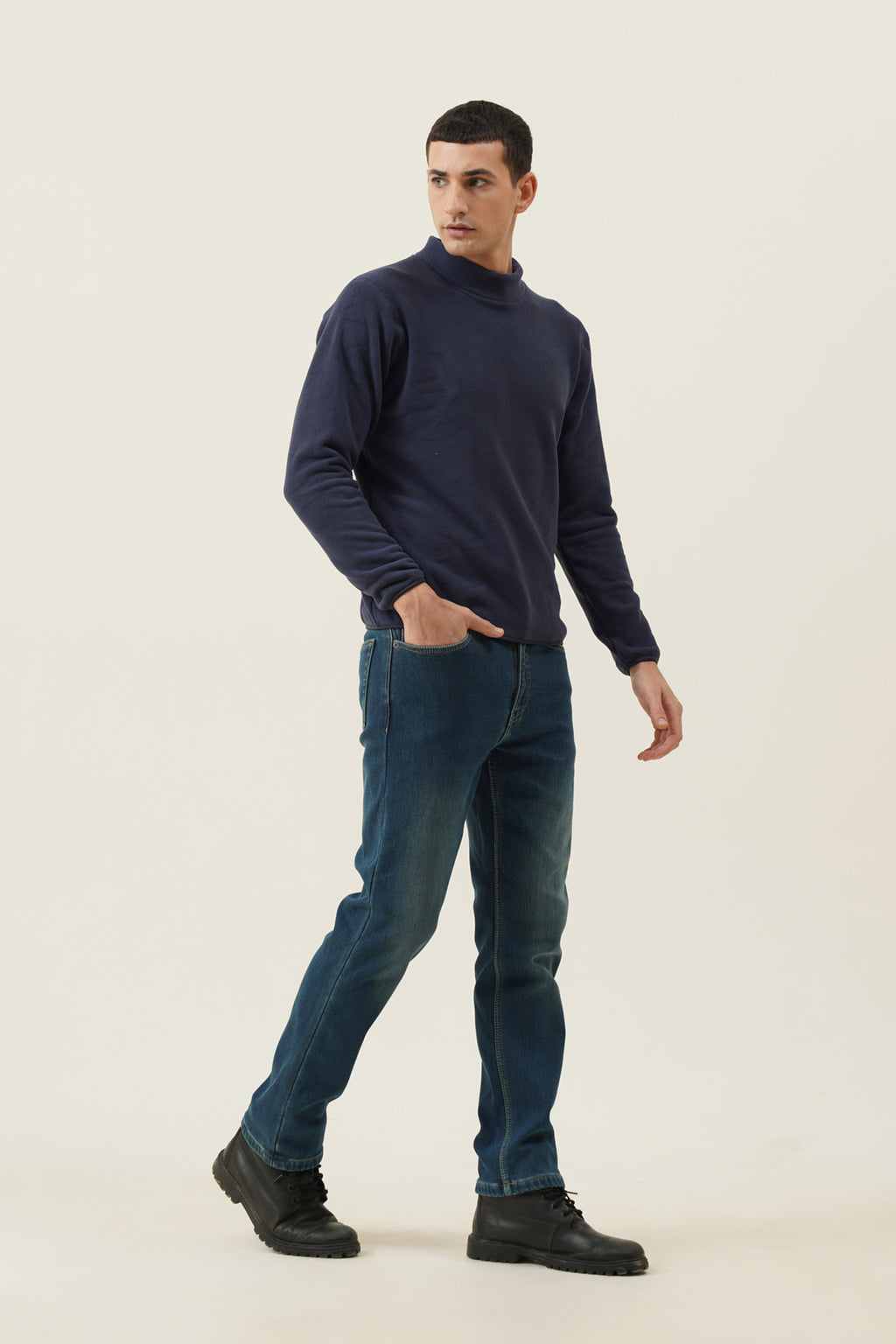 Fleece T-Neck