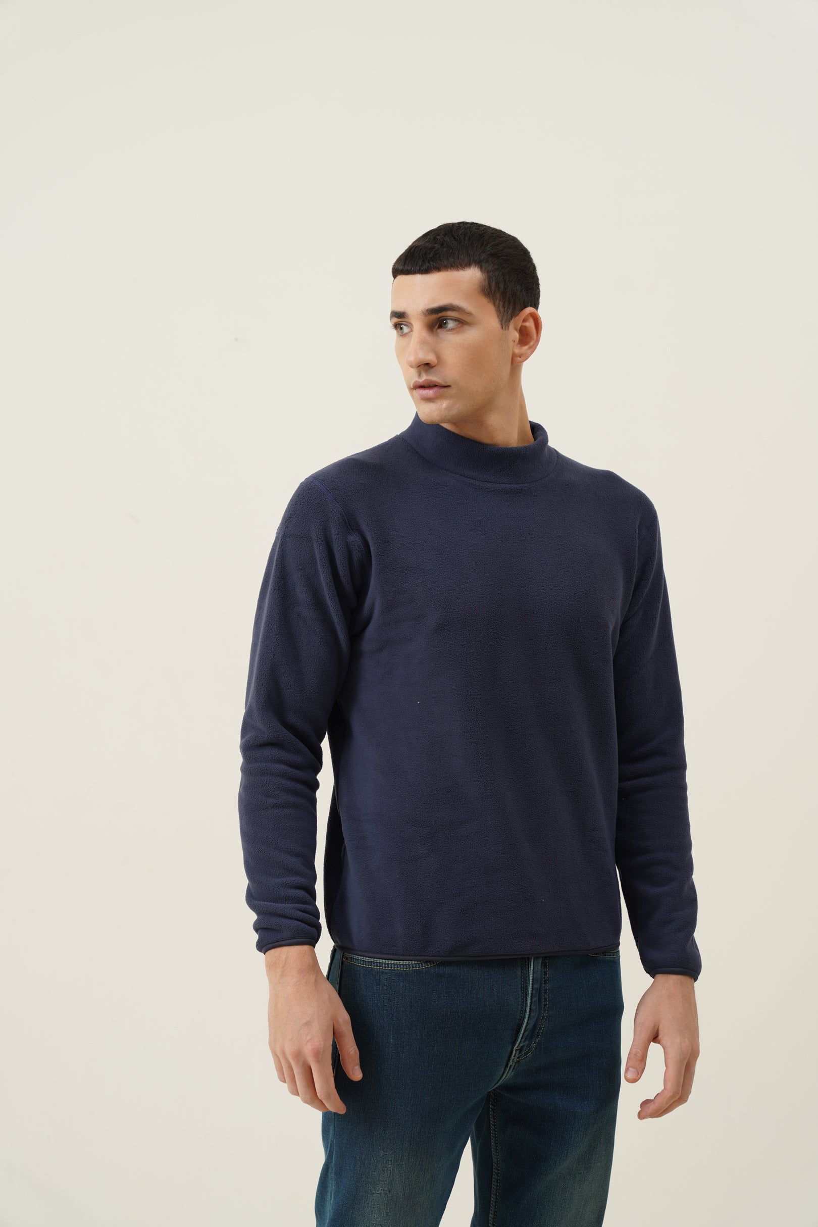 Fleece T-Neck