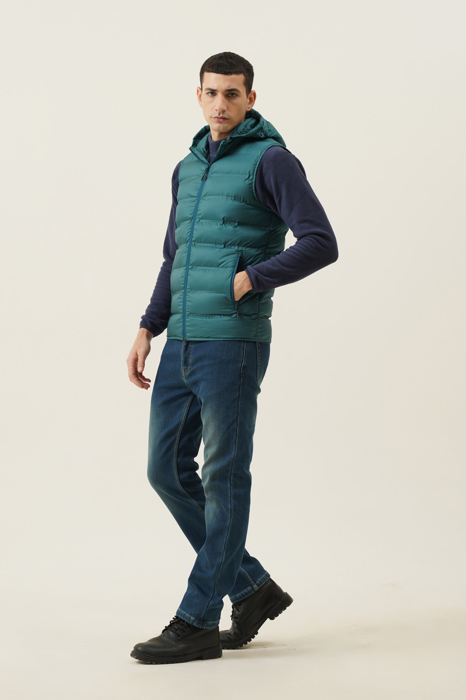 Detachable Hood Gilet