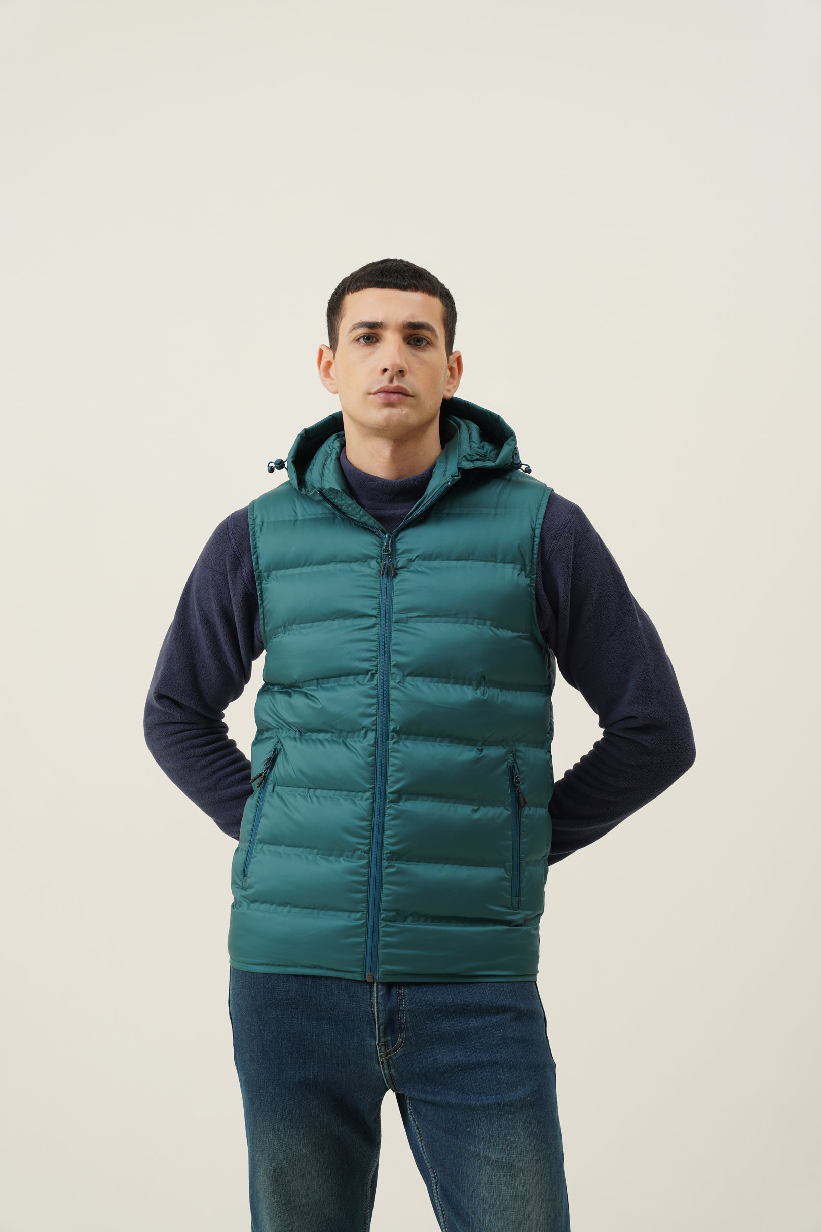 Detachable Hood Gilet