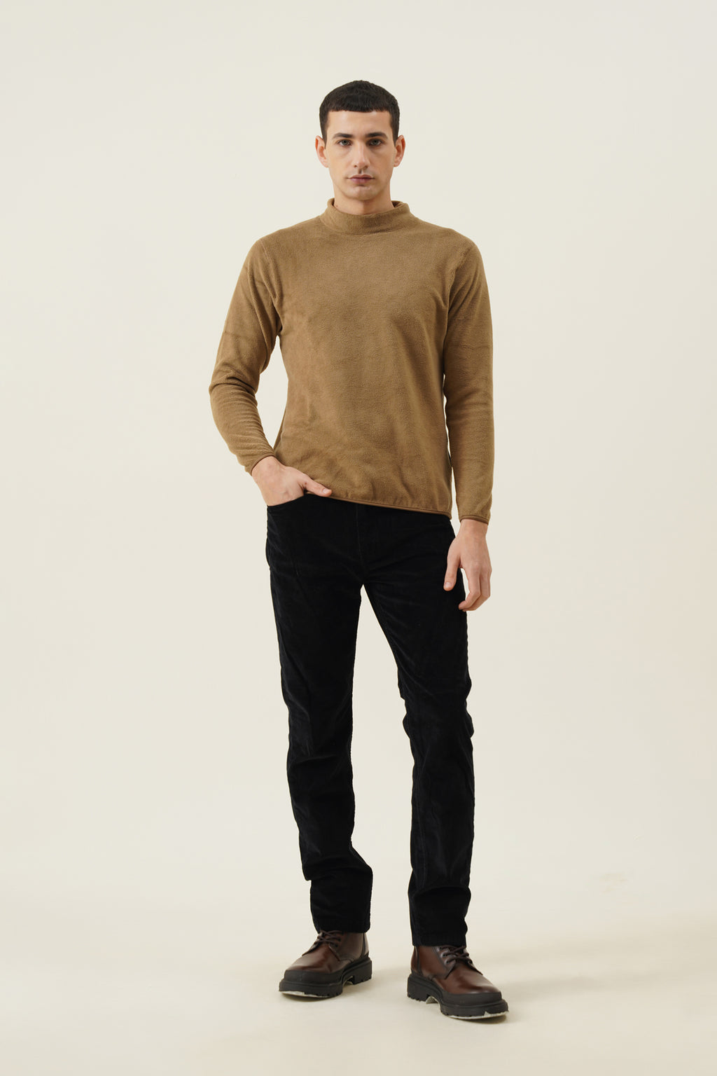 Fleece T-Neck