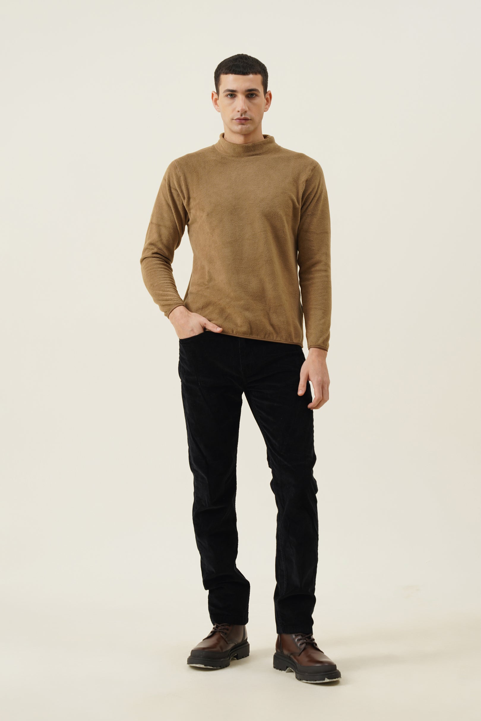 Fleece T-Neck