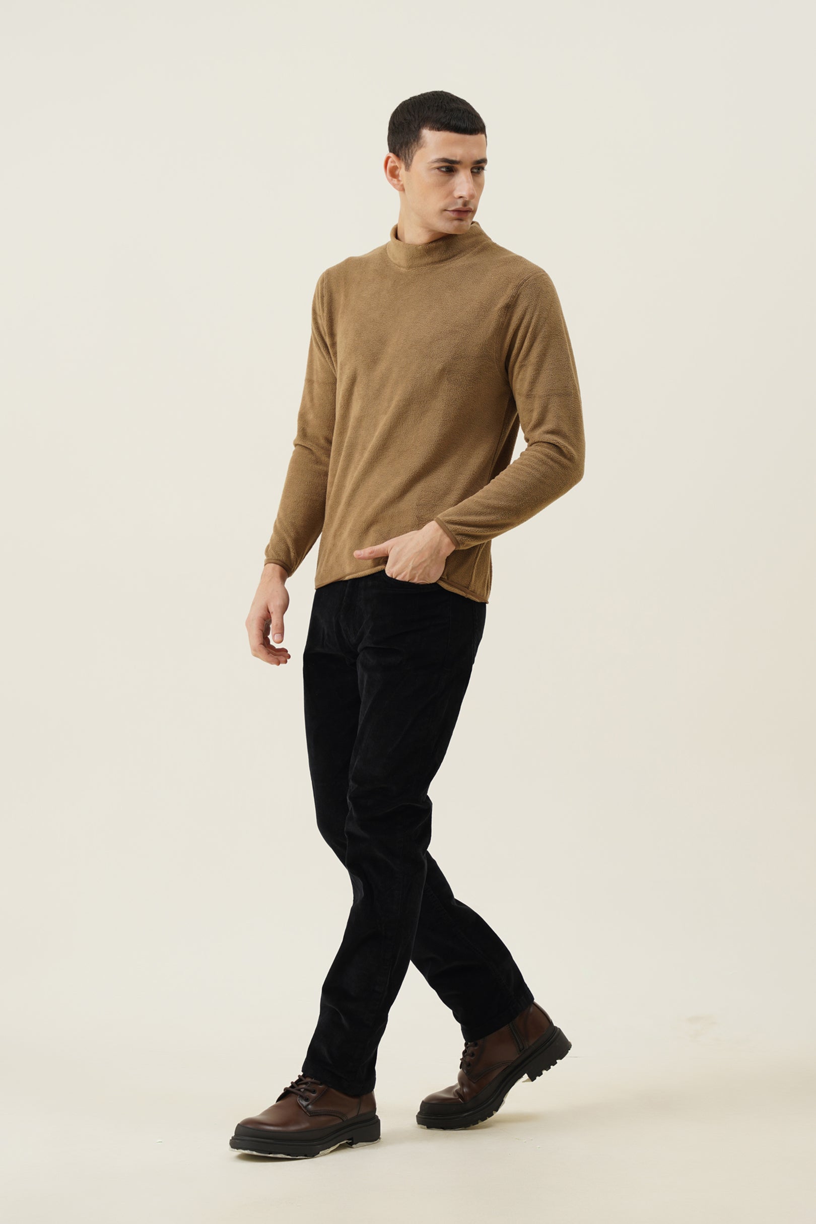 Fleece T-Neck