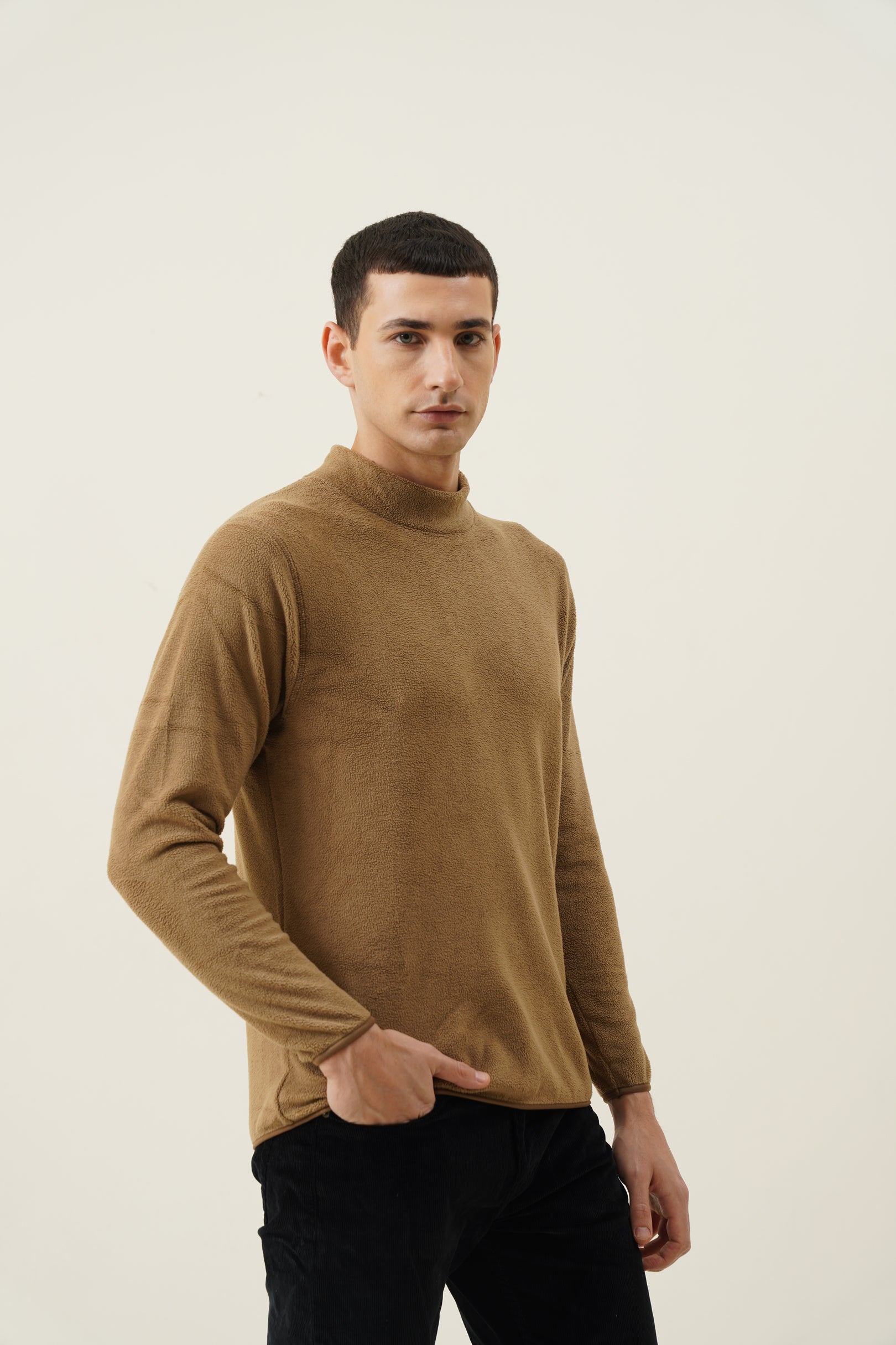 Fleece T-Neck