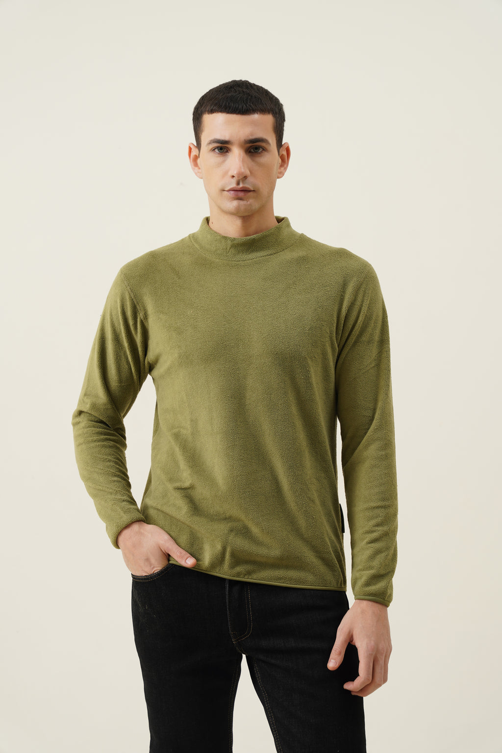 Fleece T-Neck