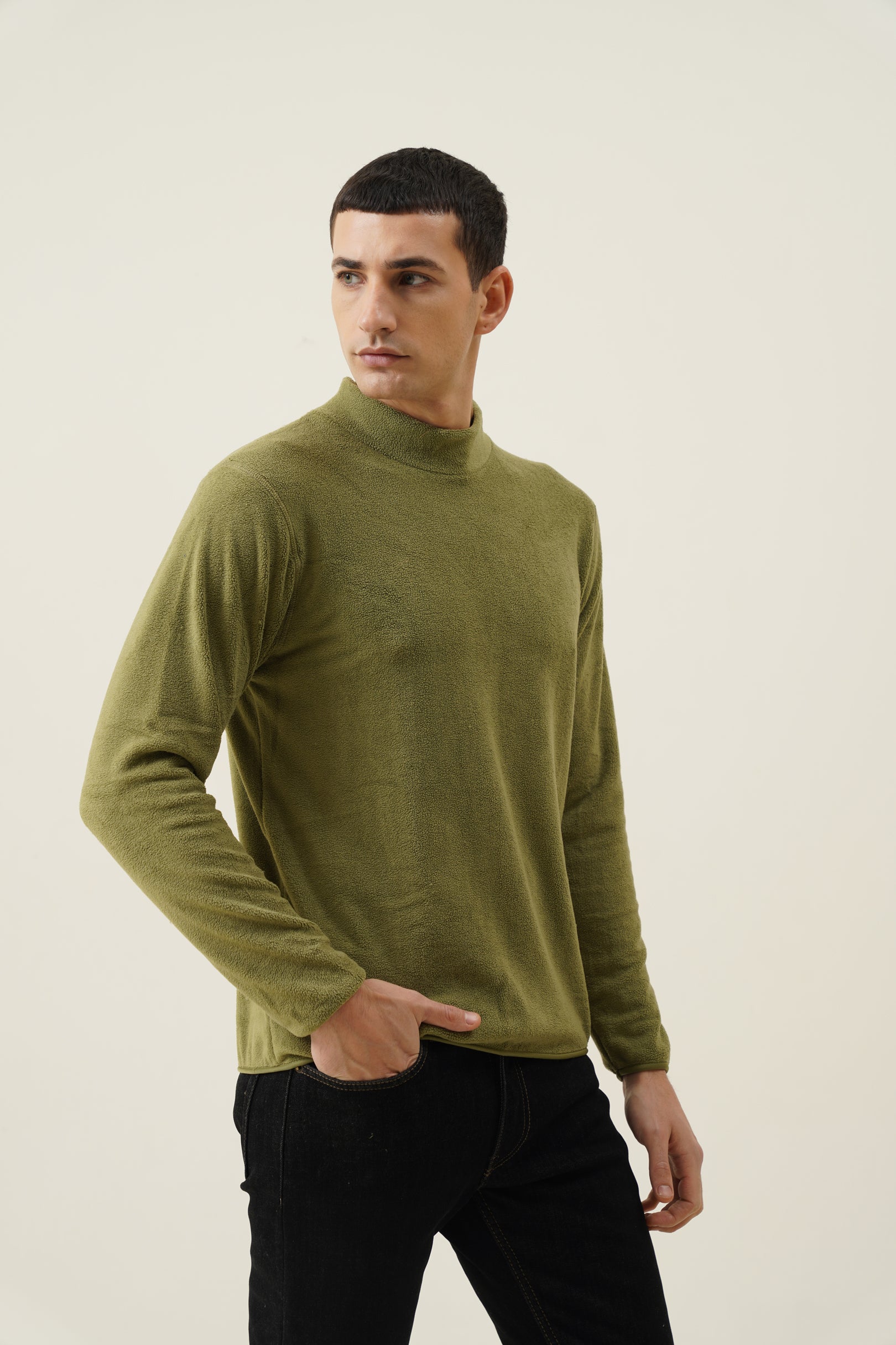 Fleece T-Neck