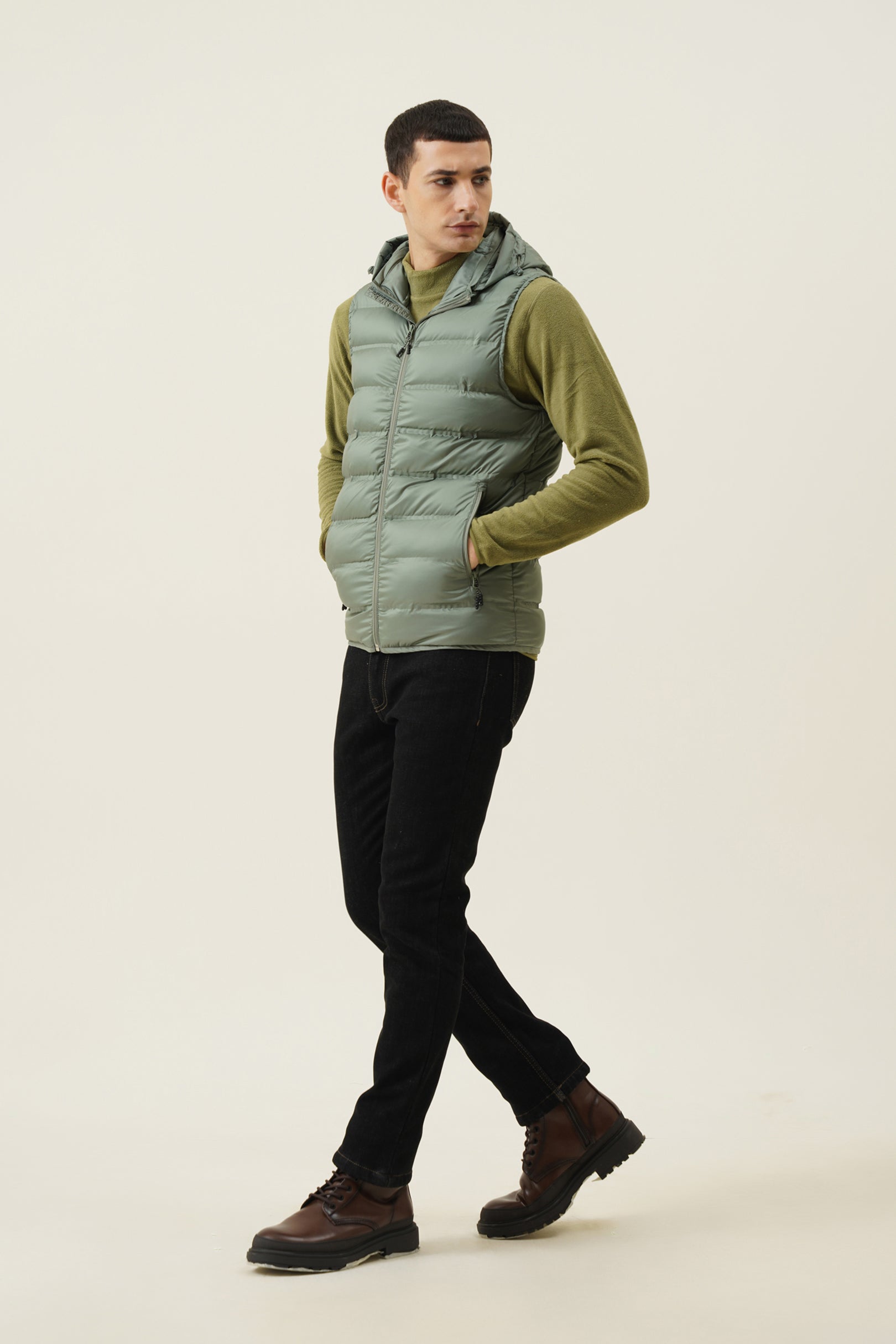 Detachable Hood Gilet