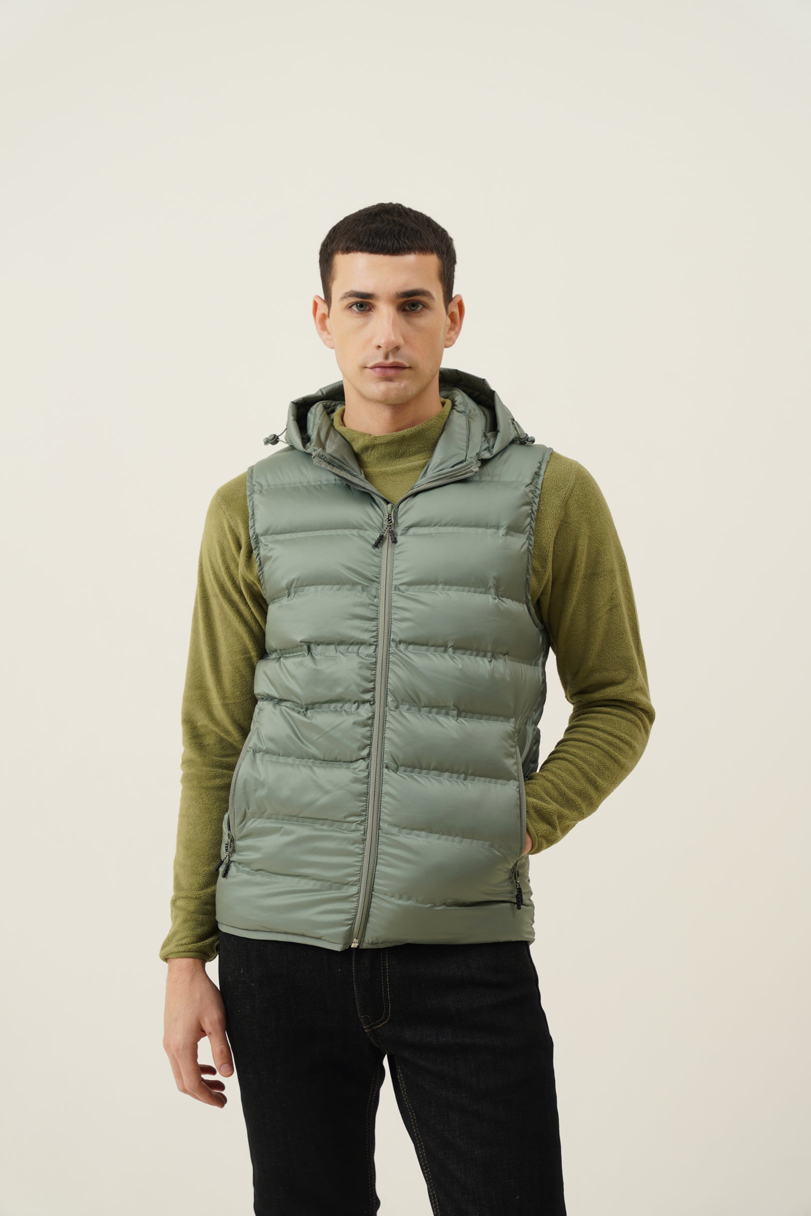 Detachable Hood Gilet