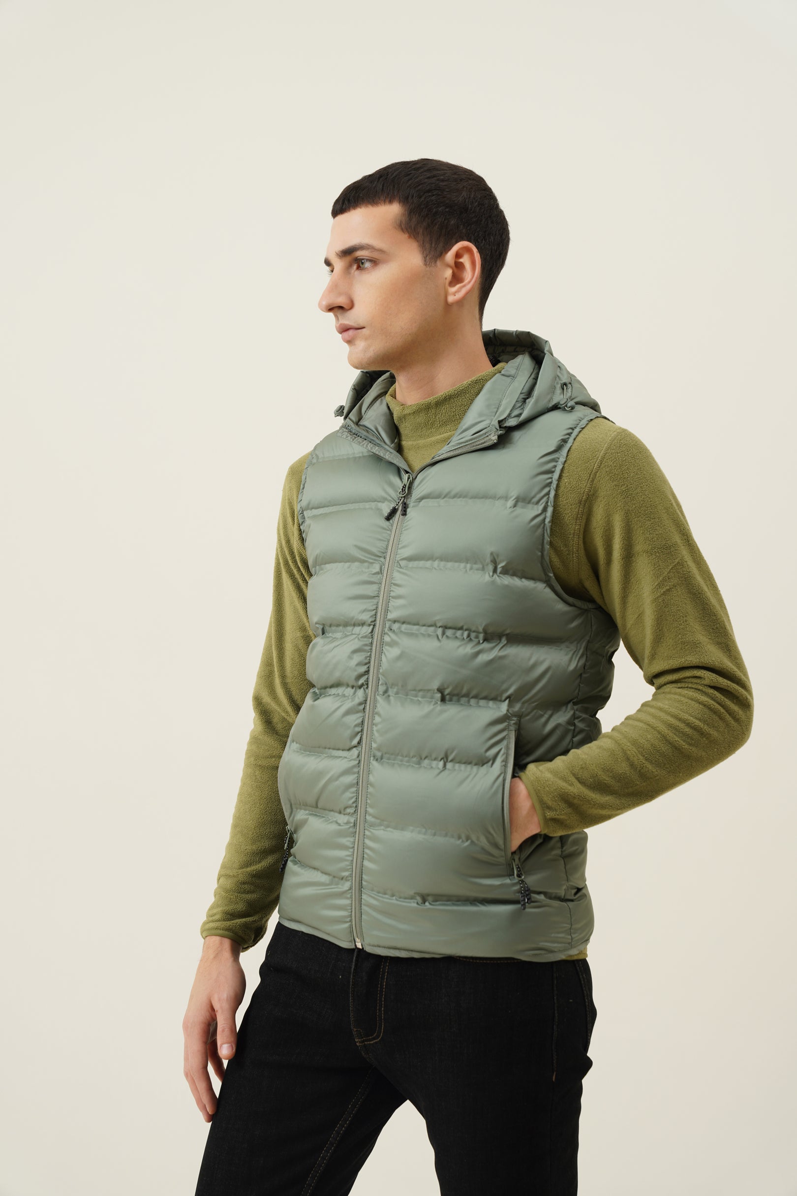 Detachable Hood Gilet