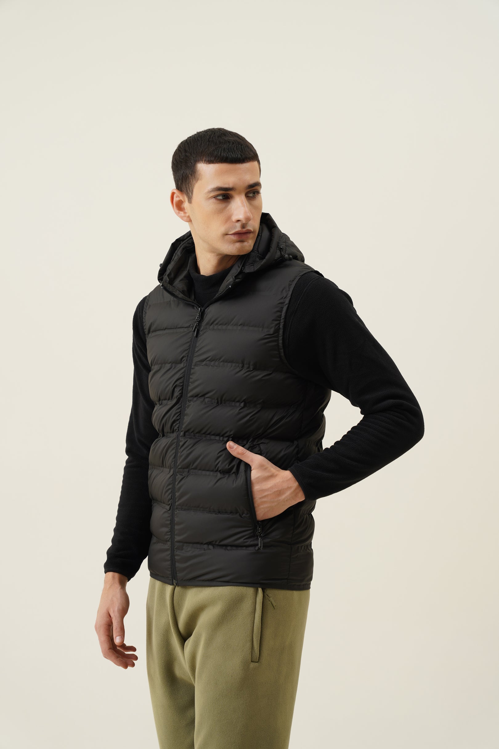 Detachable Hood Gilet