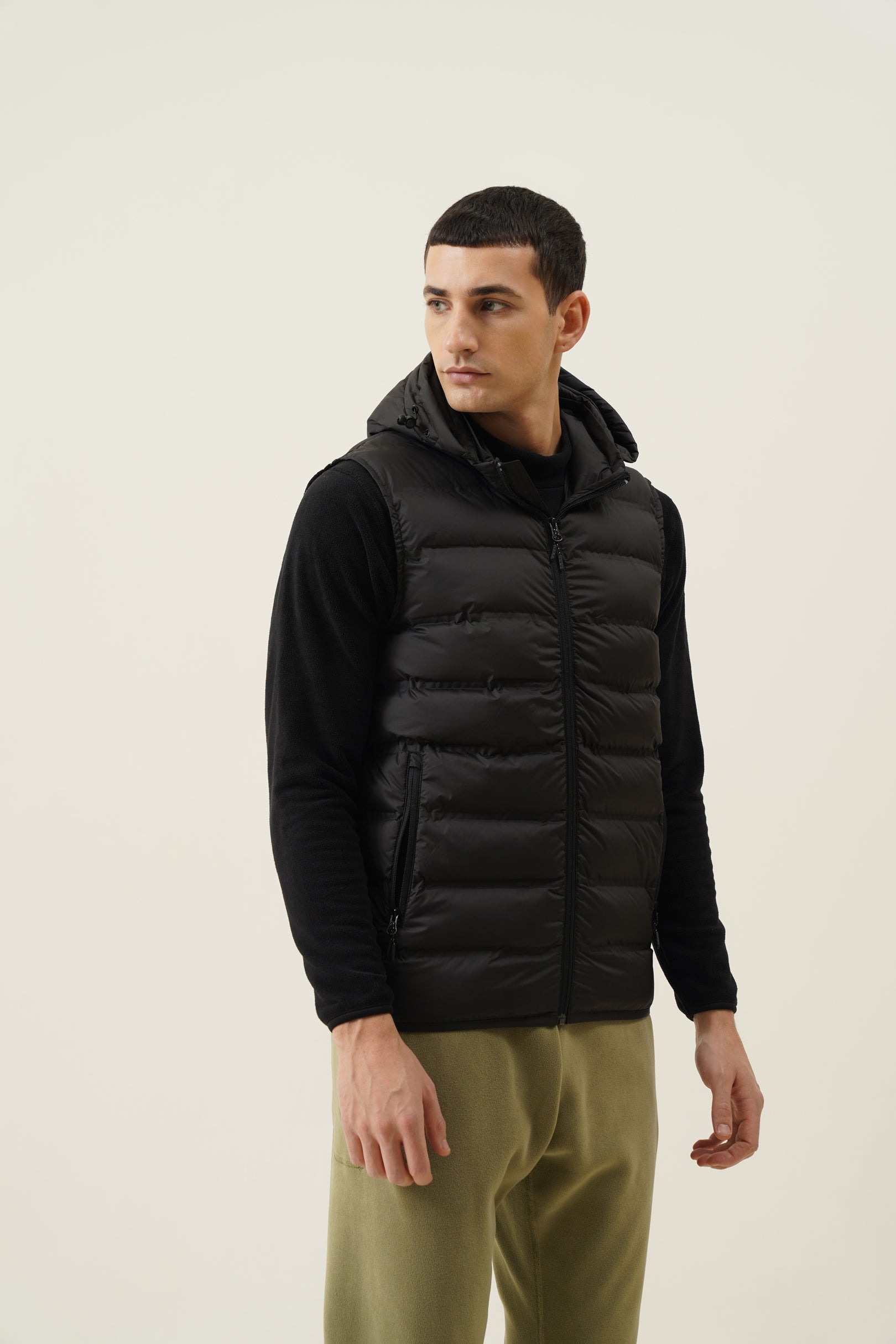 Detachable Hood Gilet