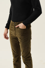 Fleece Corduroy Pants