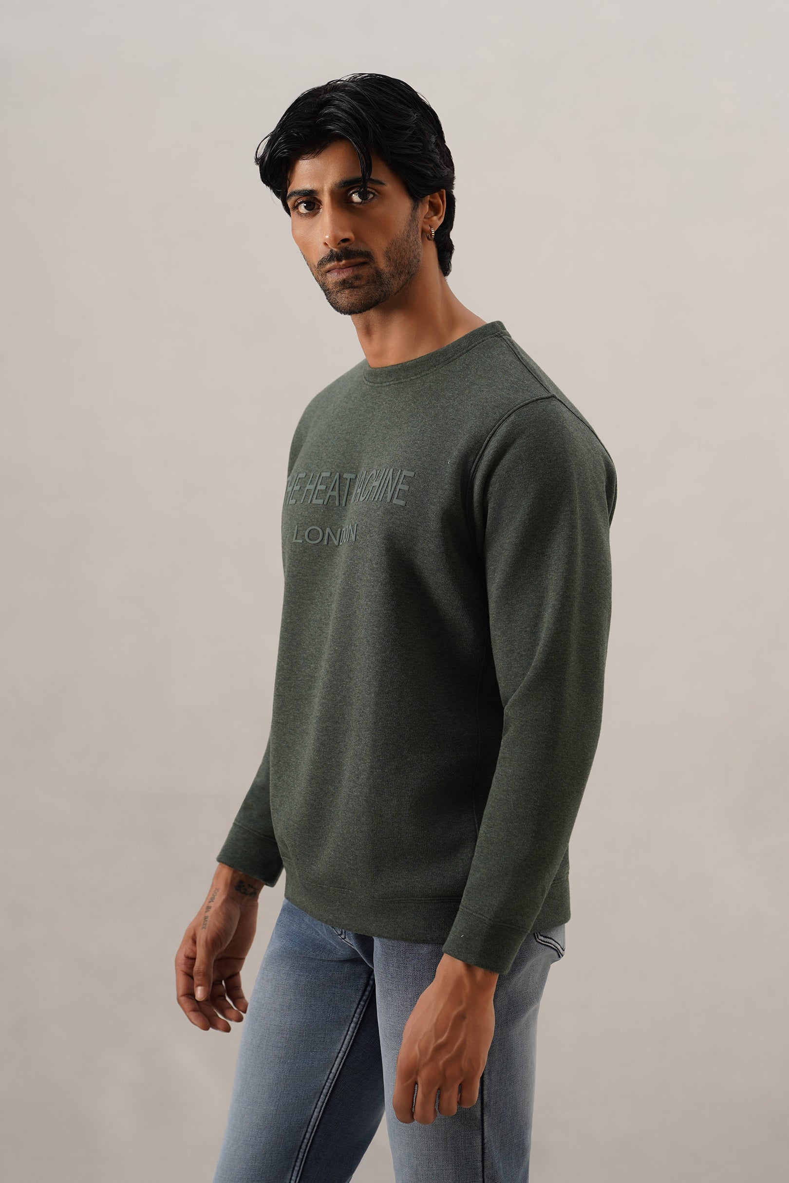 Bonded-fleece Sweatshirt