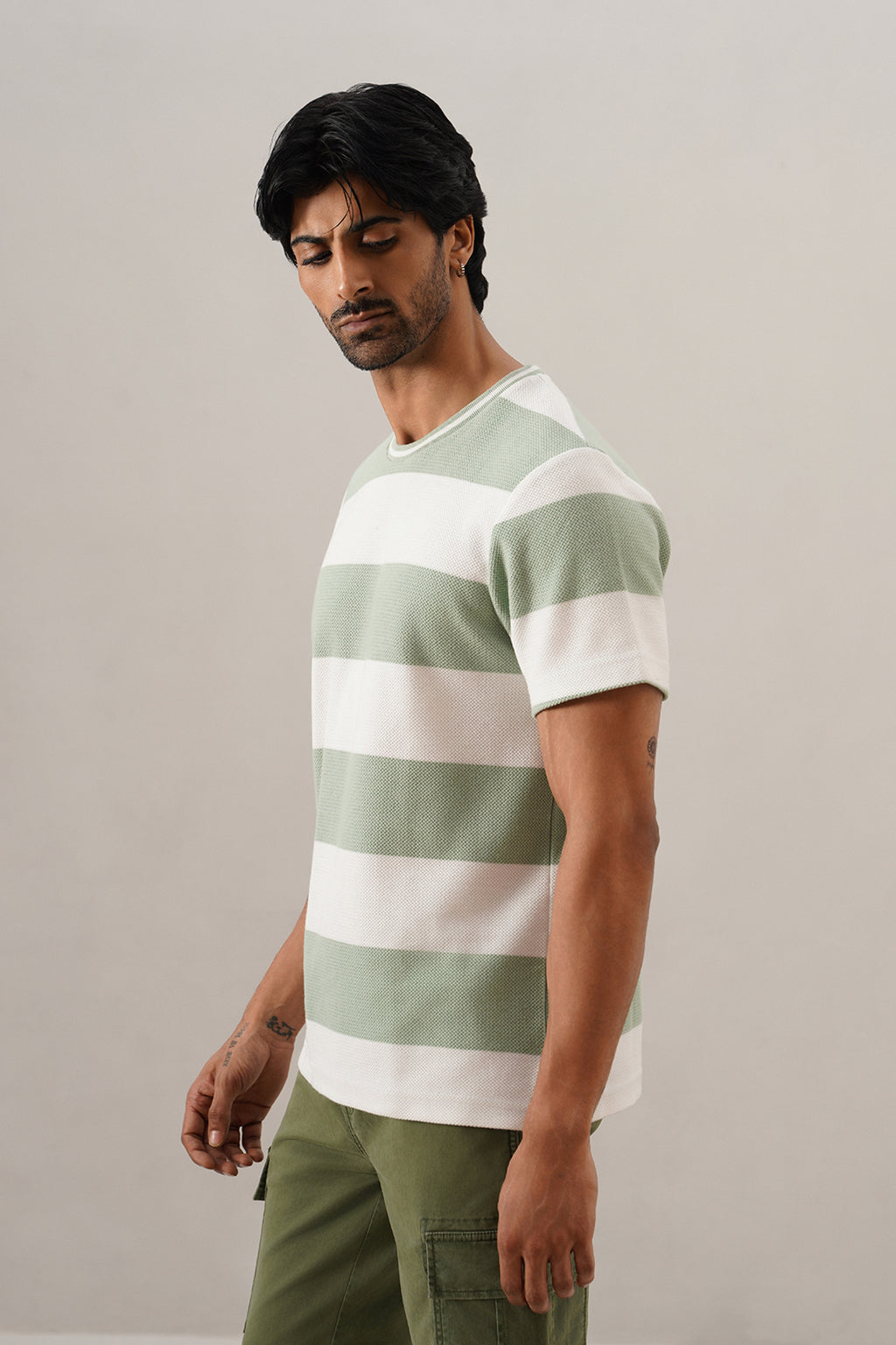 Crew Neck T Shirt