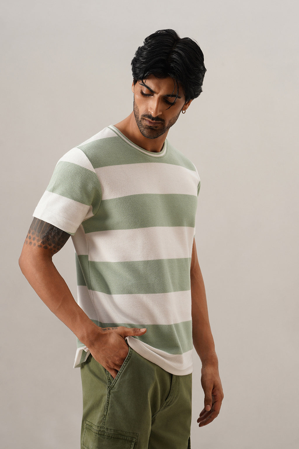 Crew Neck T Shirt