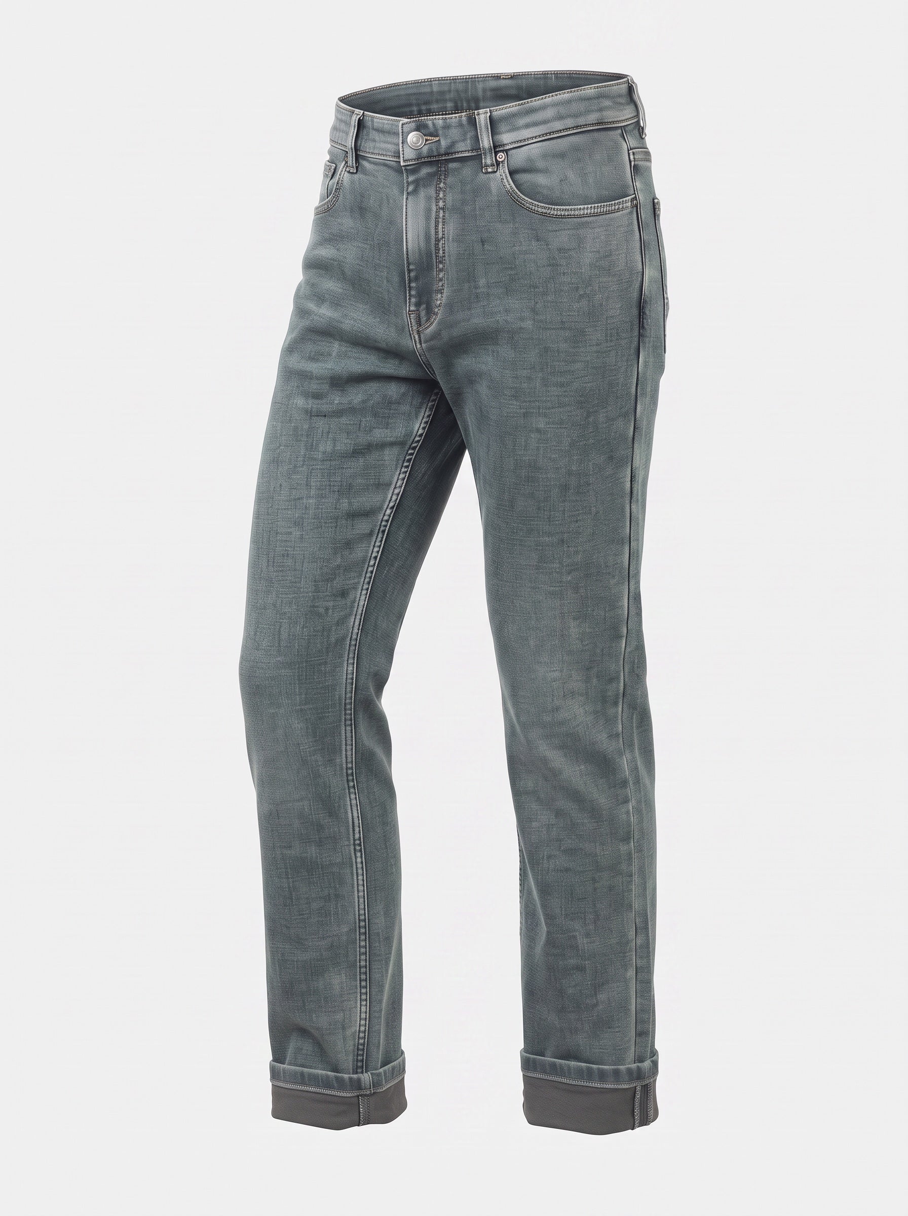 Smart Fit Bonded Polar-Fleece Denim Pant | 12.5 oz + 180 GSM