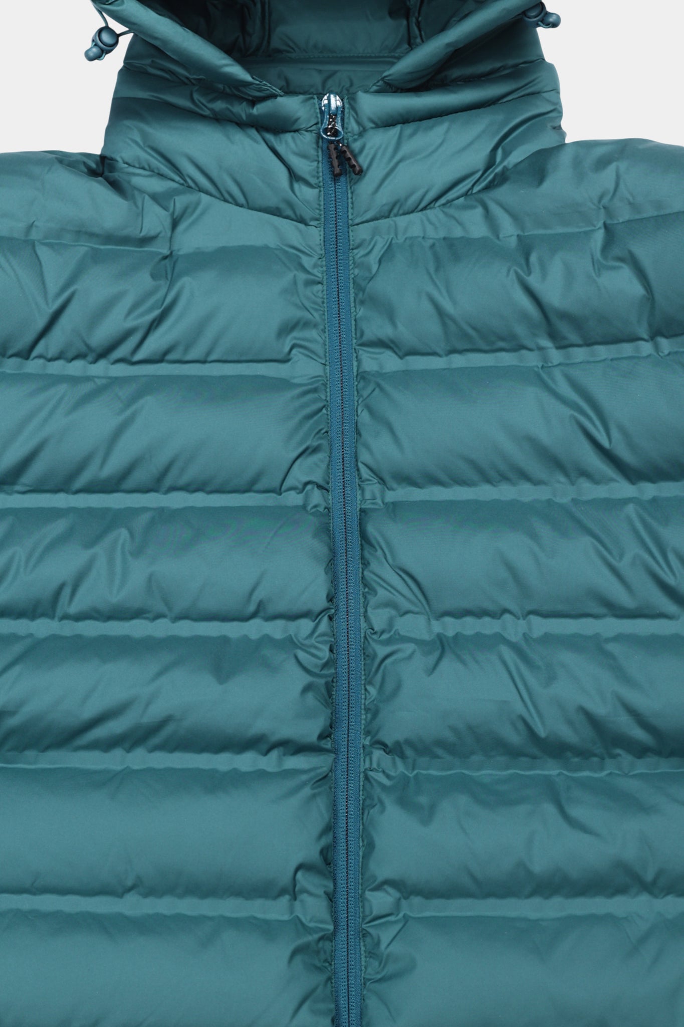 Detachable Hood Basic Puffer Jacket