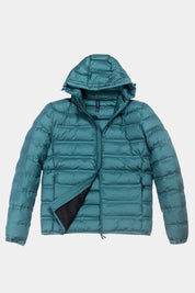 Detachable Hood Basic Puffer Jacket