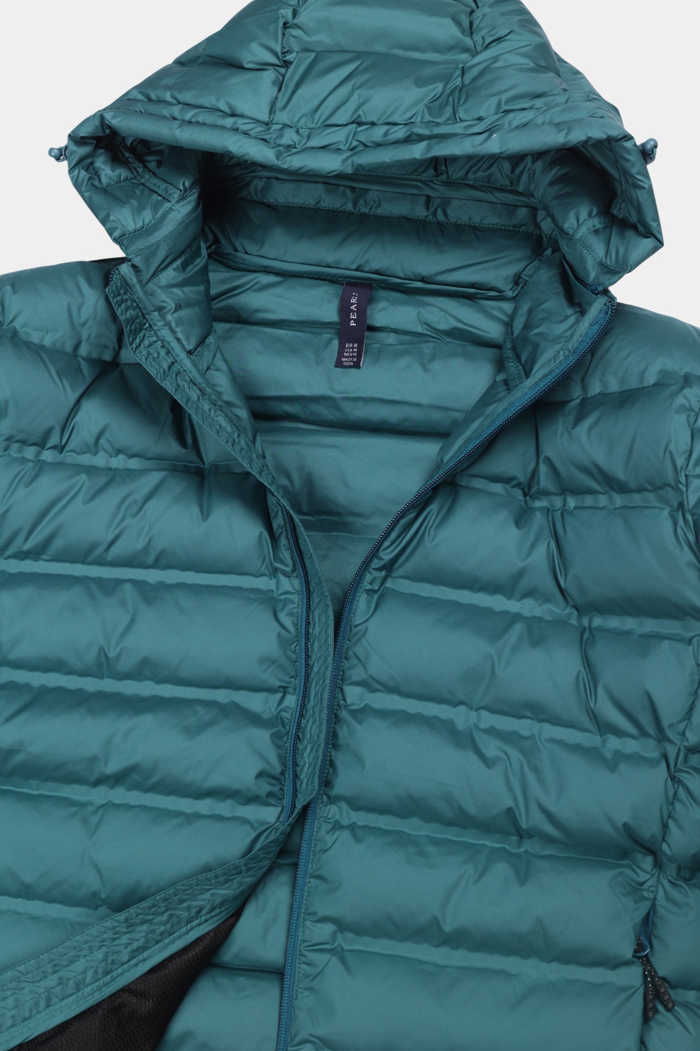 Detachable Hood Basic Puffer Jacket