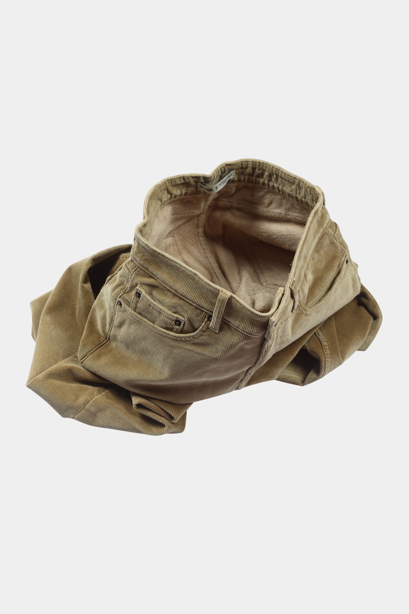 Bonded Corduroy Denim Pockets