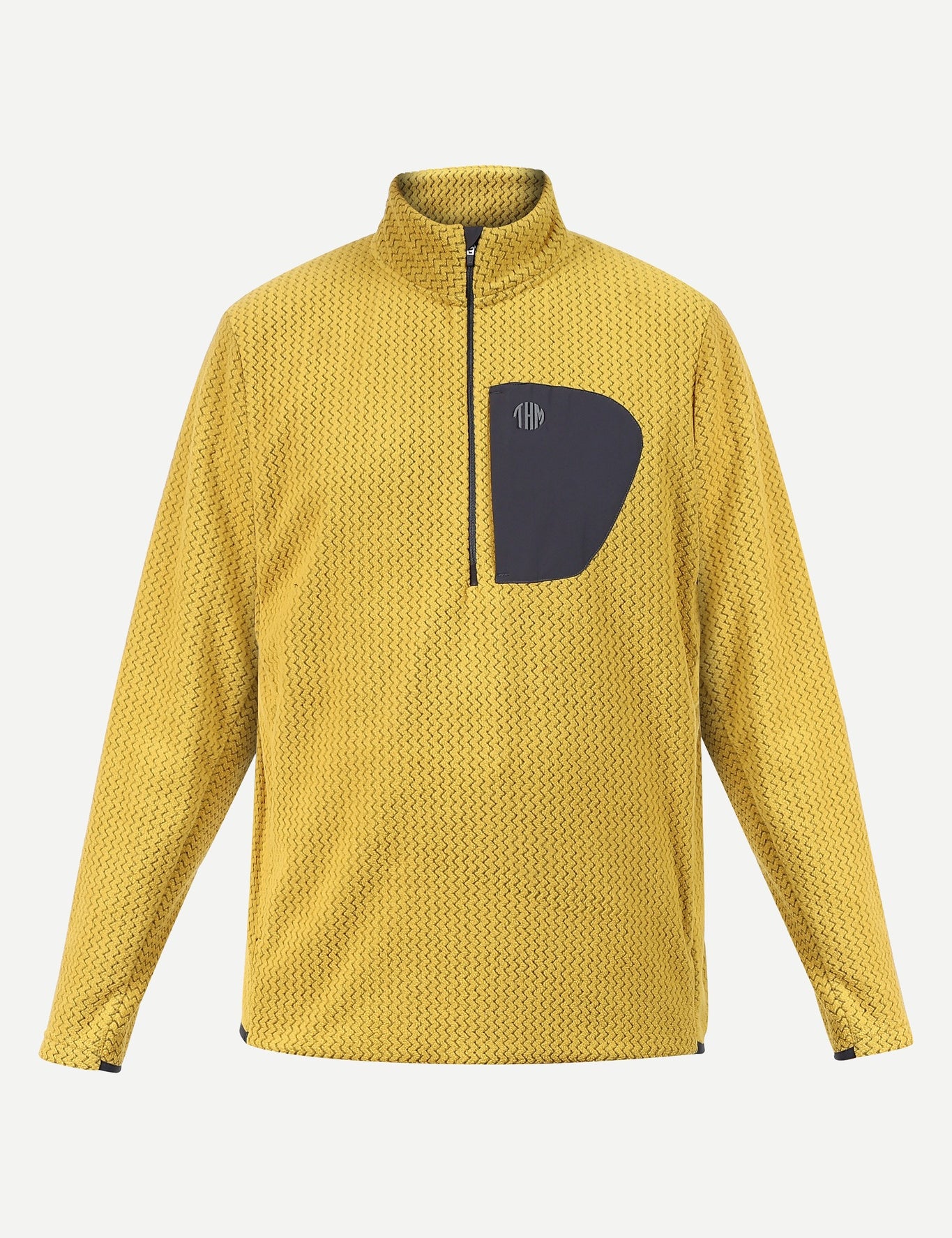 Wave Mobility Half Zip | 270 GSM Stretch Fleece - Mustard