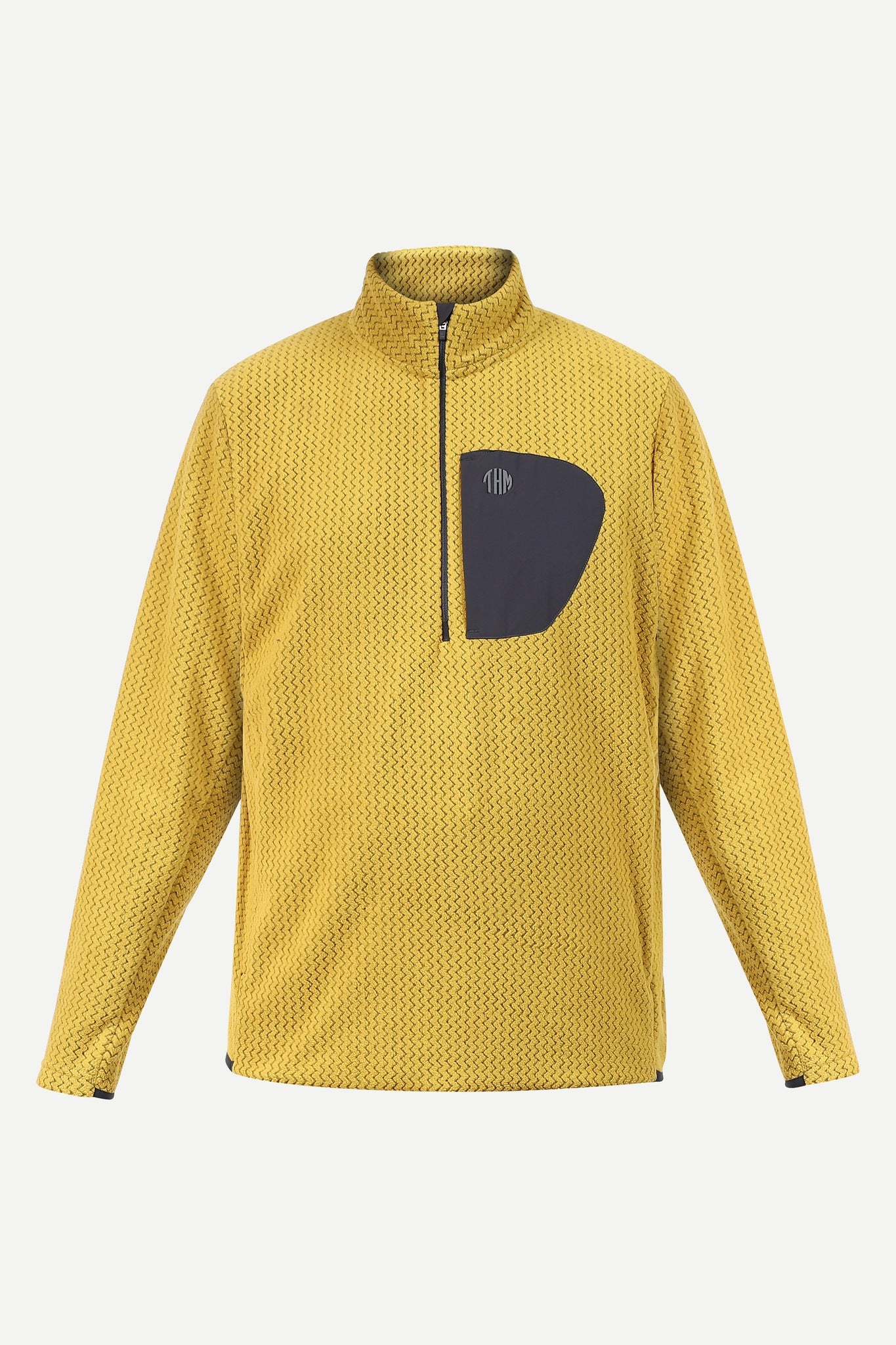 Wave Mobility Half Zip | 270 GSM Stretch Fleece - Mustard