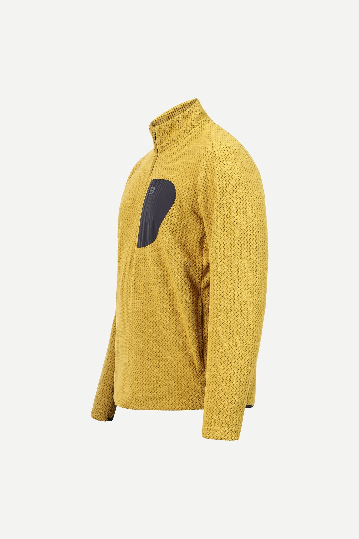 Wave Mobility Half Zip | 270 GSM Stretch Fleece - Mustard