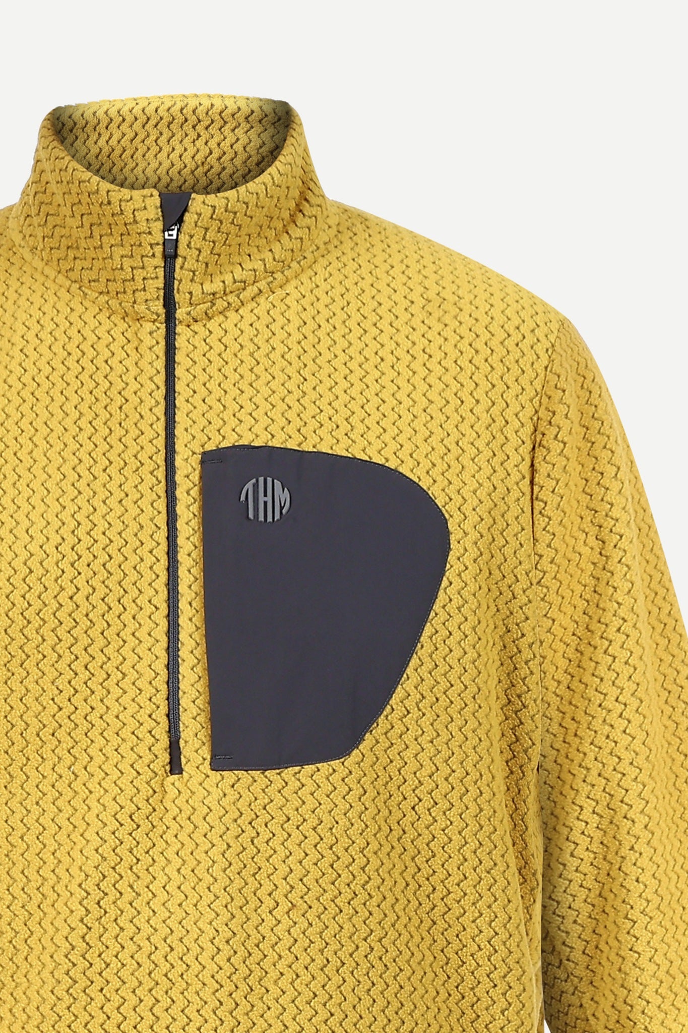 Wave Mobility Half Zip | 270 GSM Stretch Fleece - Mustard