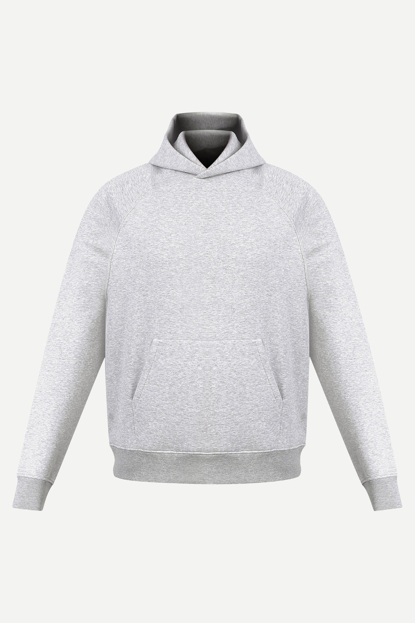Oversize Hoodie Series IX - Grey Melange