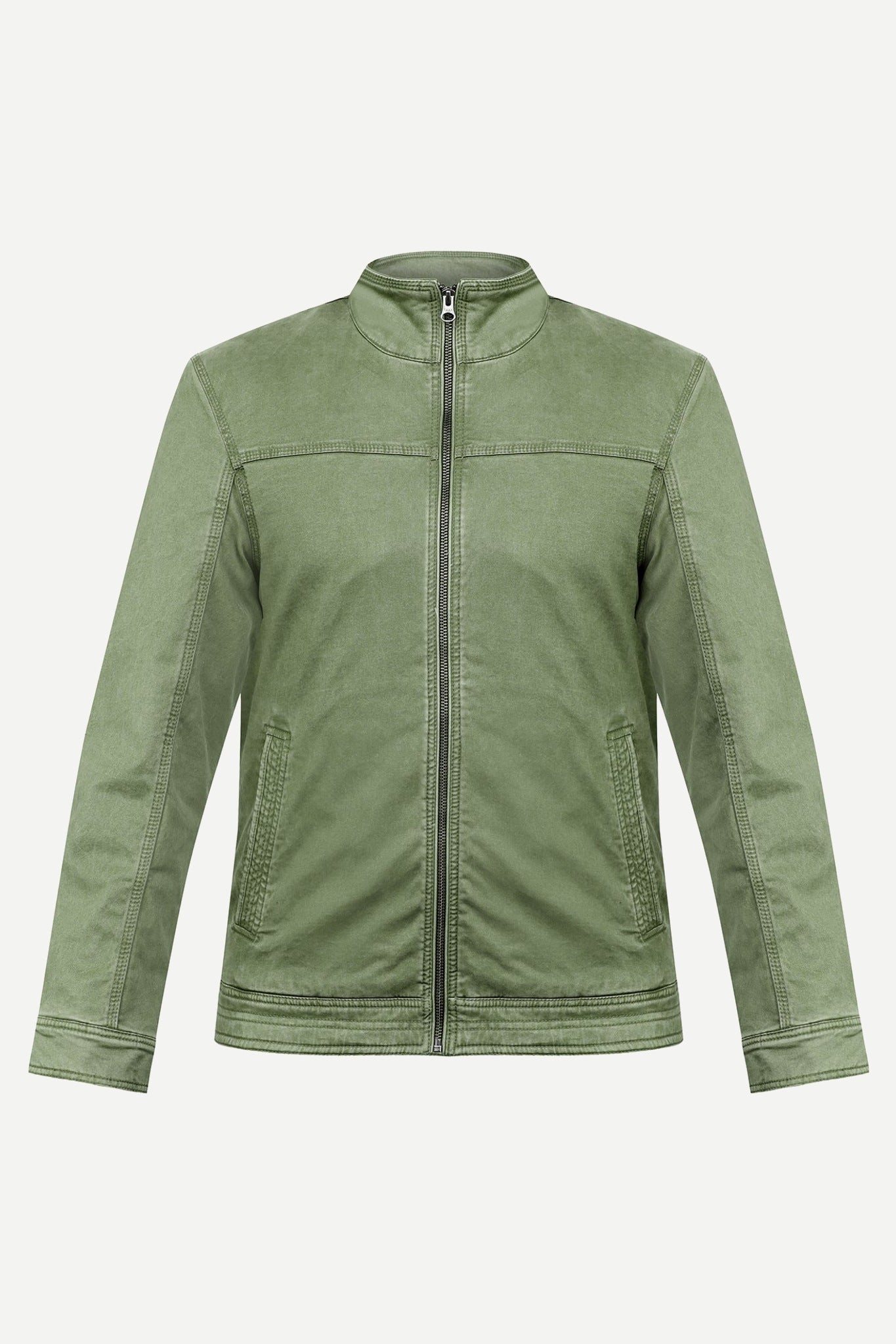 Basic Cotton Sherpa Lining Jacket