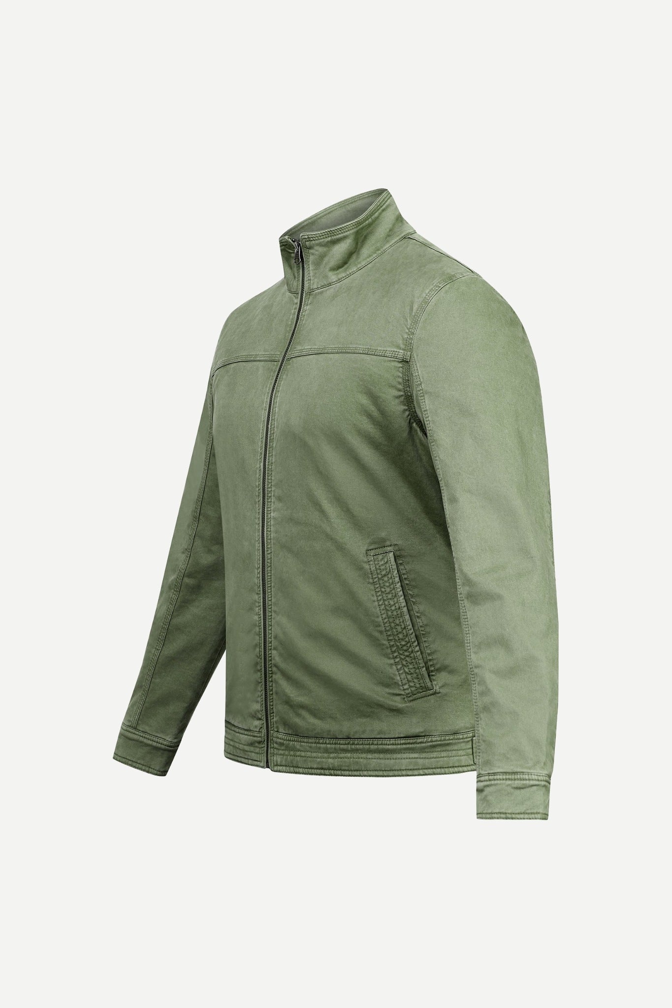 Basic Cotton Sherpa Lining Jacket