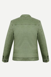 Basic Cotton Sherpa Lining Jacket