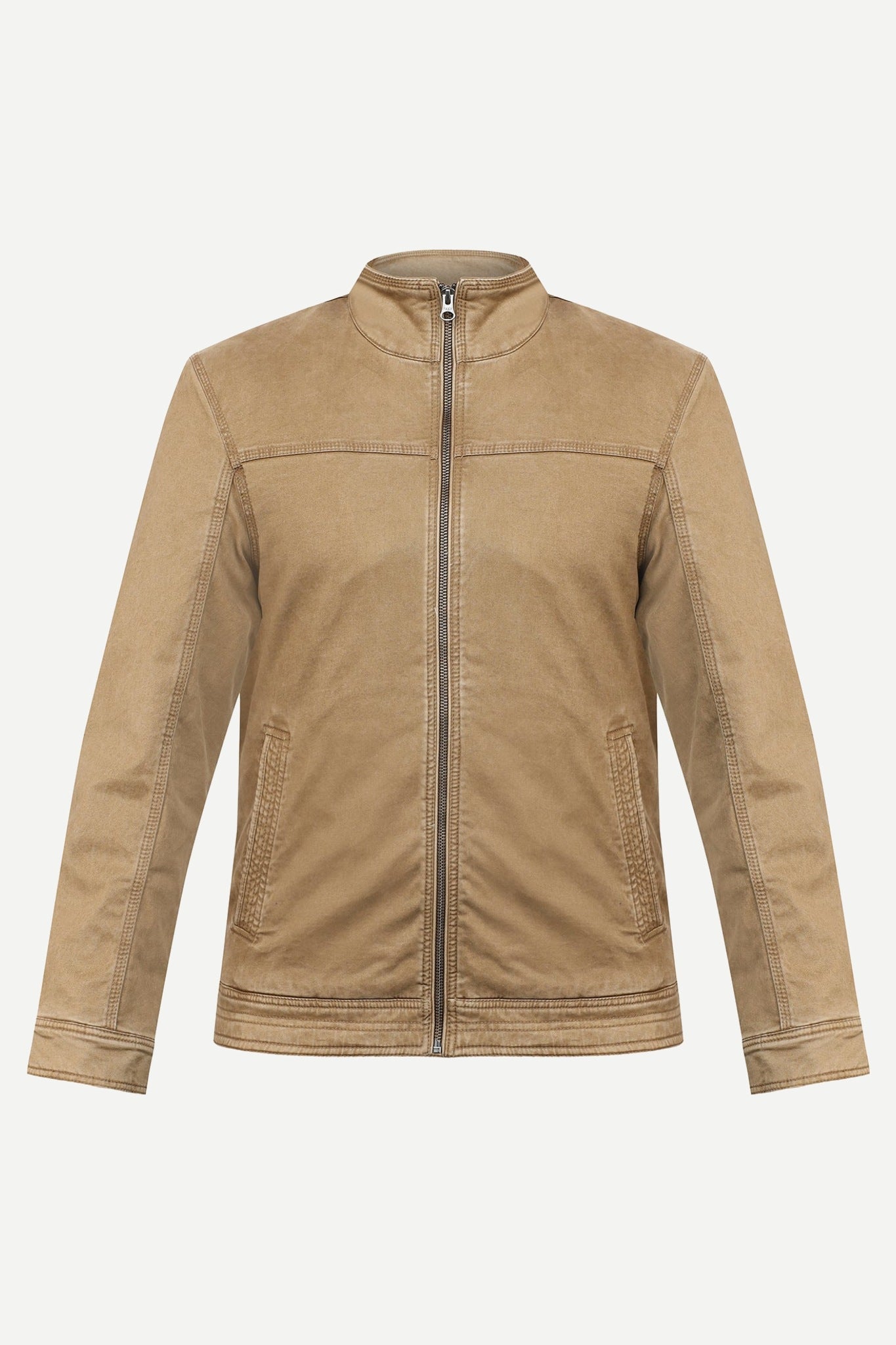 Basic Cotton Sherpa Lining Jacket