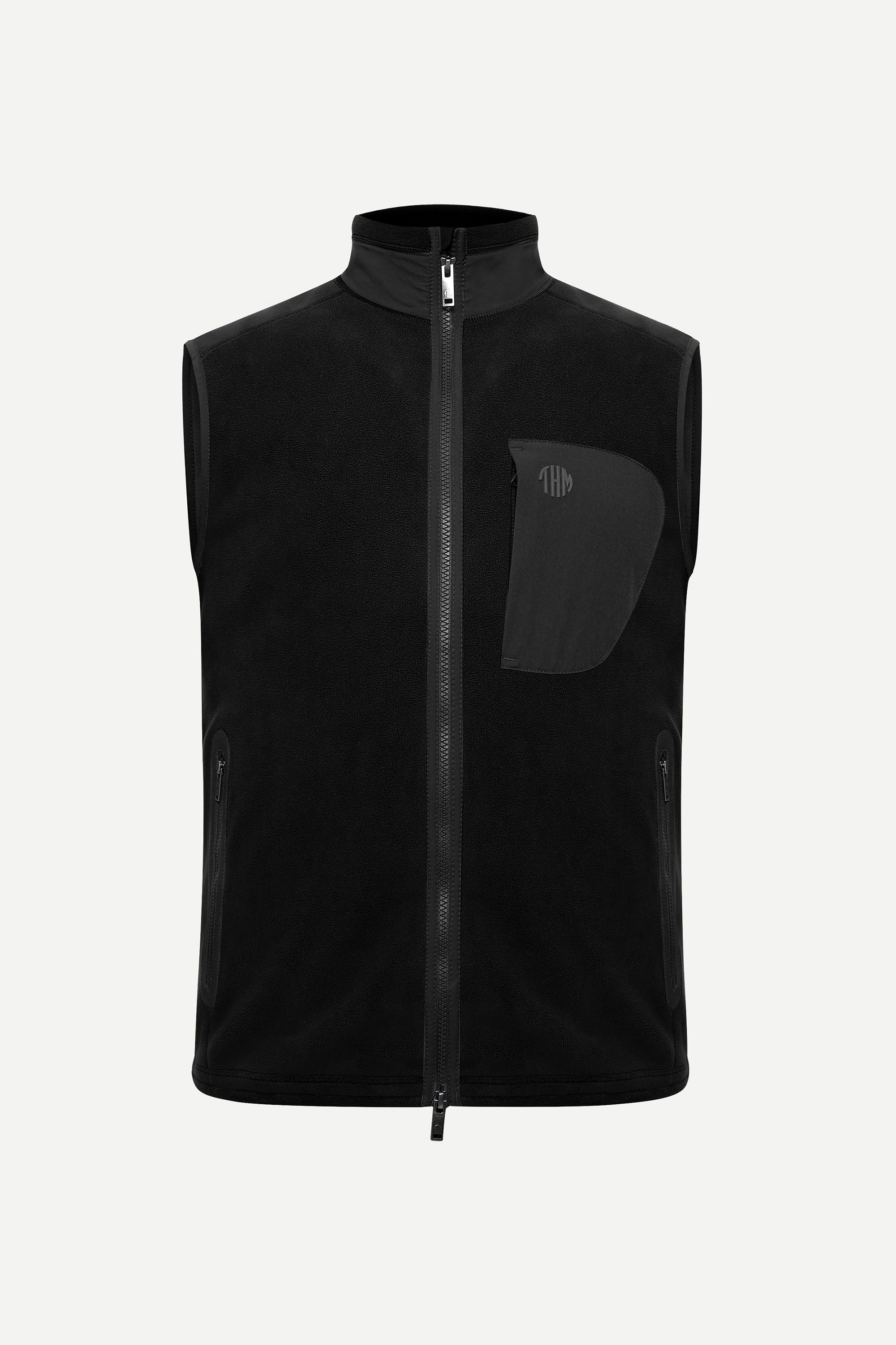 THM Fluidic Gilet Series IX in Black