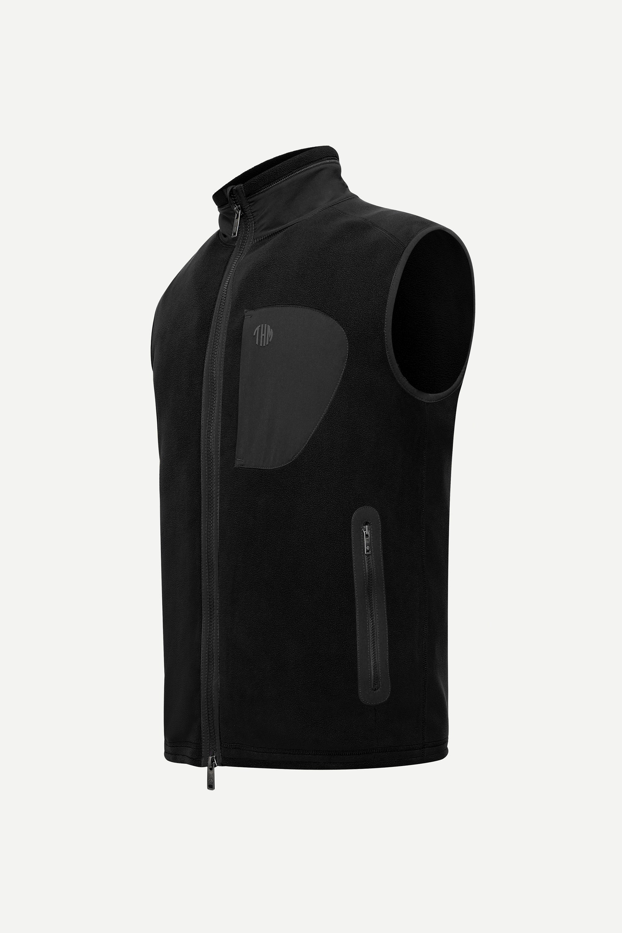 THM Fluidic Gilet Series IX in Black