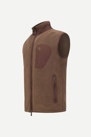 THM Fluidic Gilet Series IX in Coffee