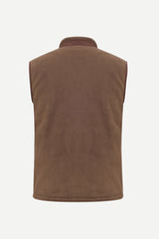 THM Fluidic Gilet Series IX in Coffee