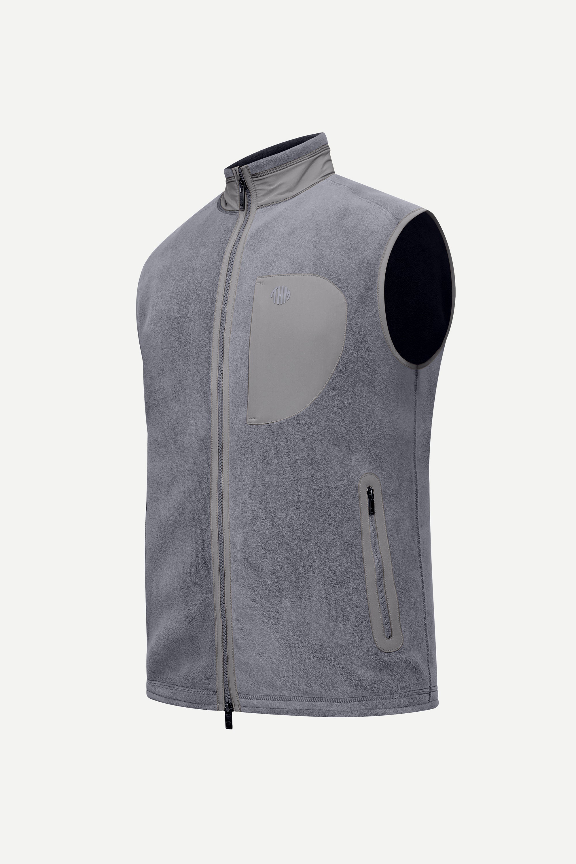 THM Fluidic Gilet Series IX in Grey