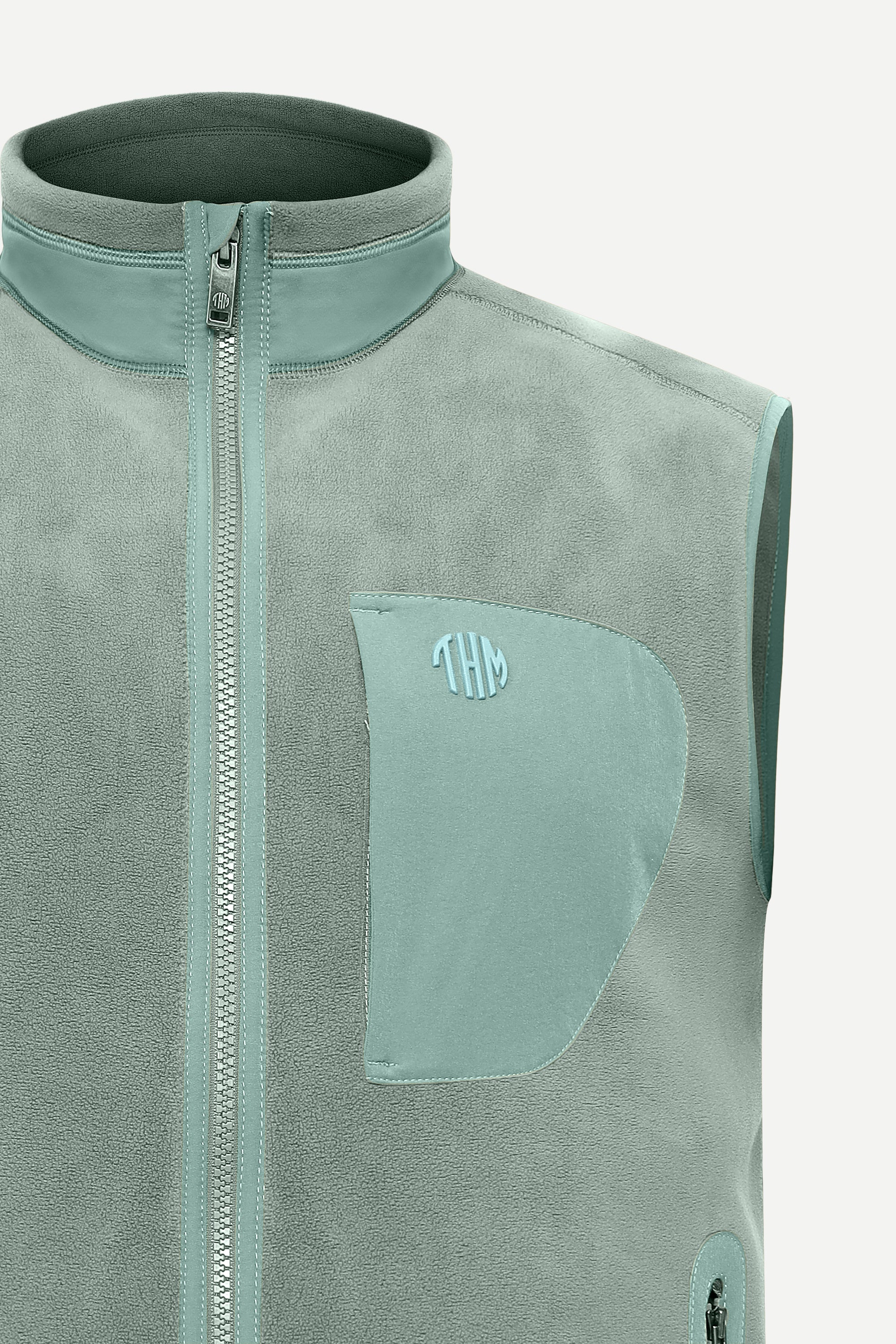THM Fluidic Gilet Series IX in Mint