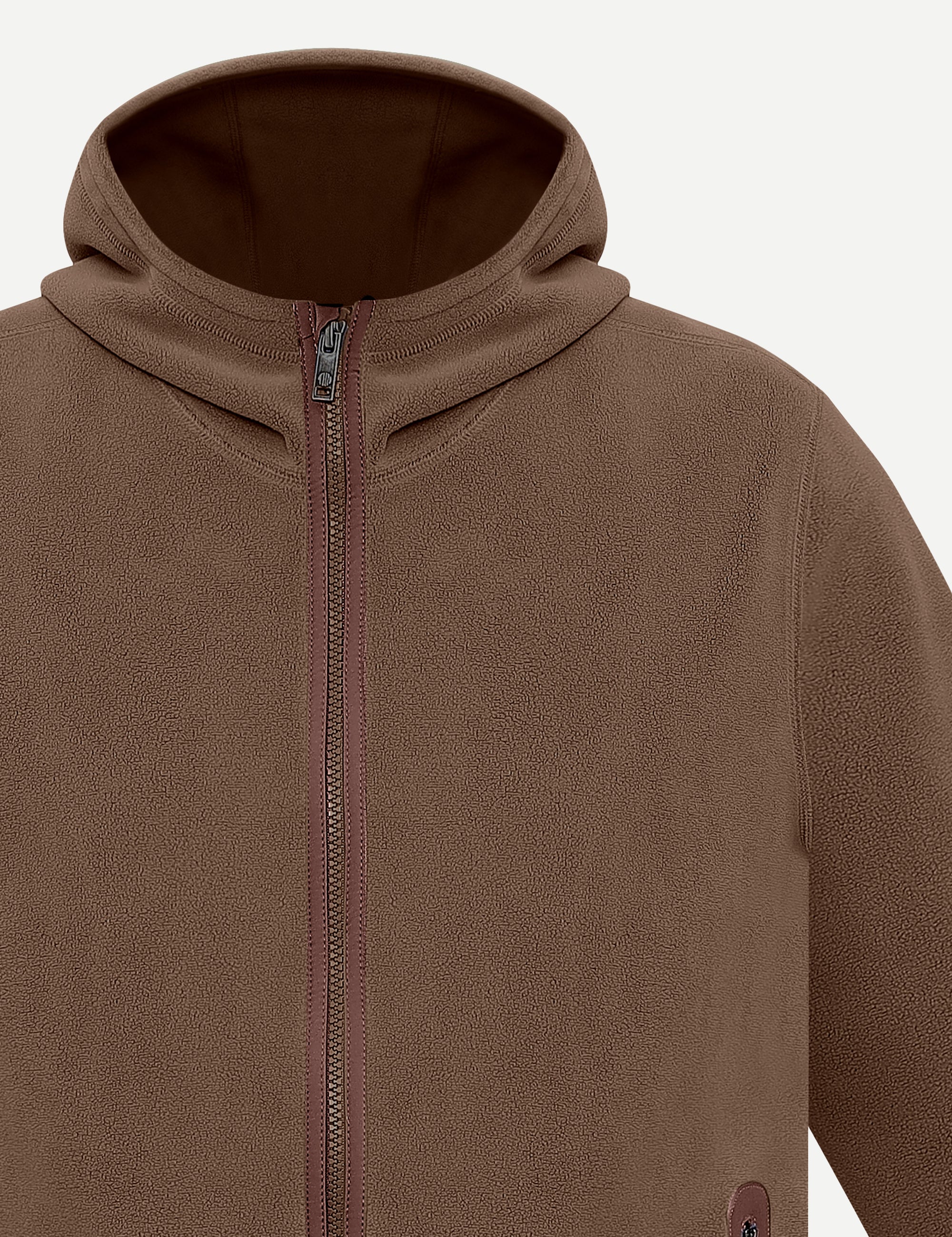 THM Fluidic Hoodie Series IX in Coffee