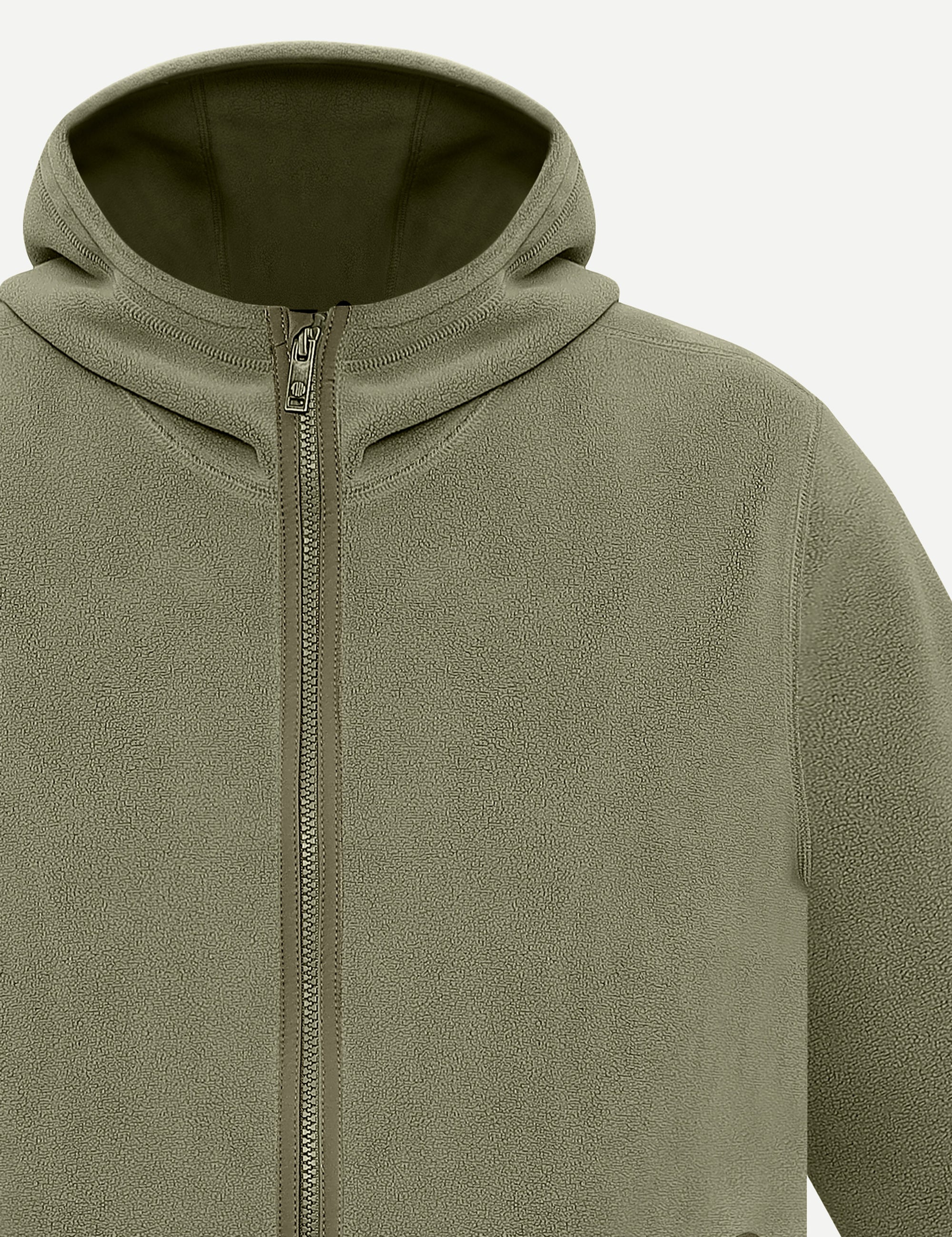 THM Fluidic Hoodie Series IX in Light Olive