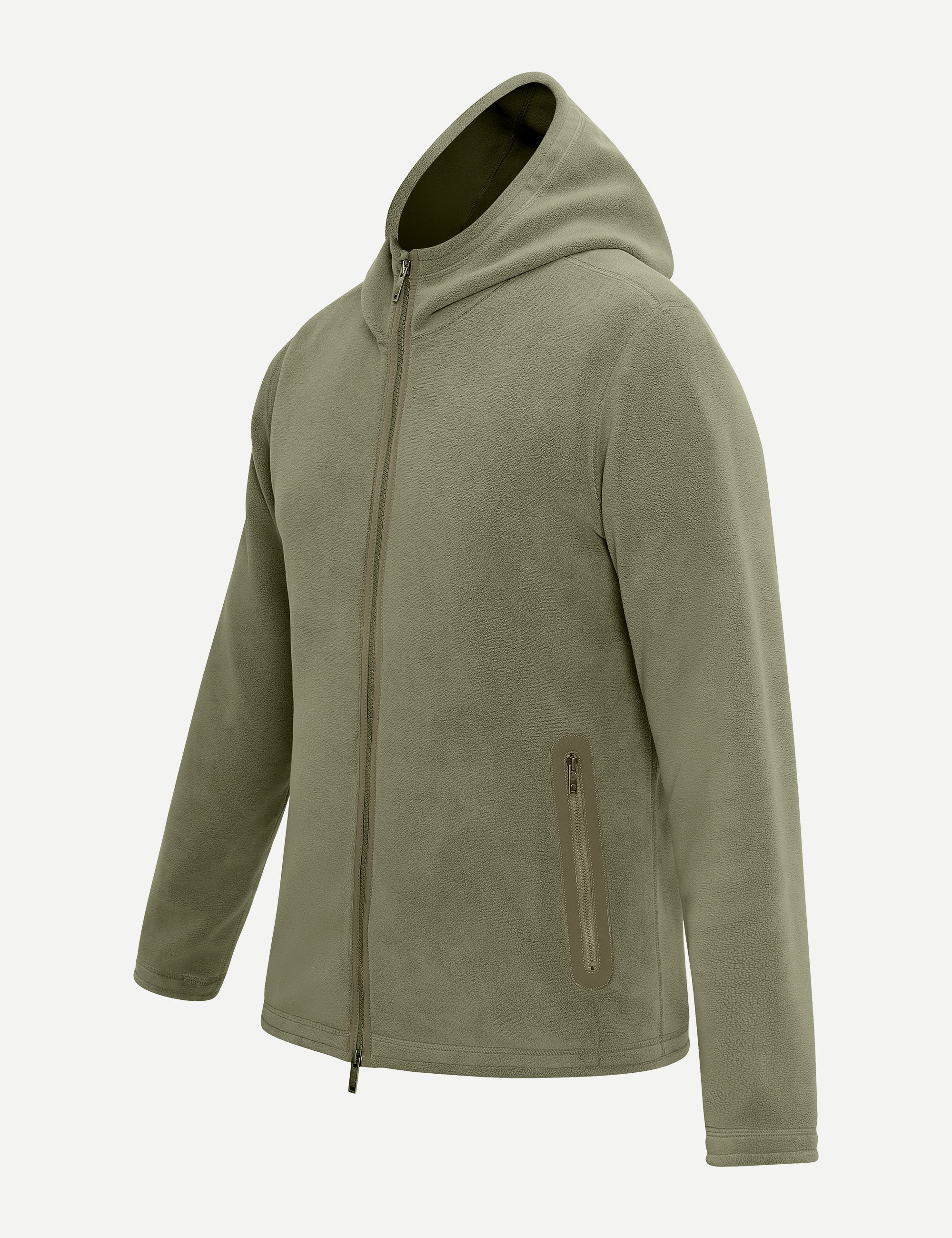 THM Fluidic Hoodie Series IX in Light Olive