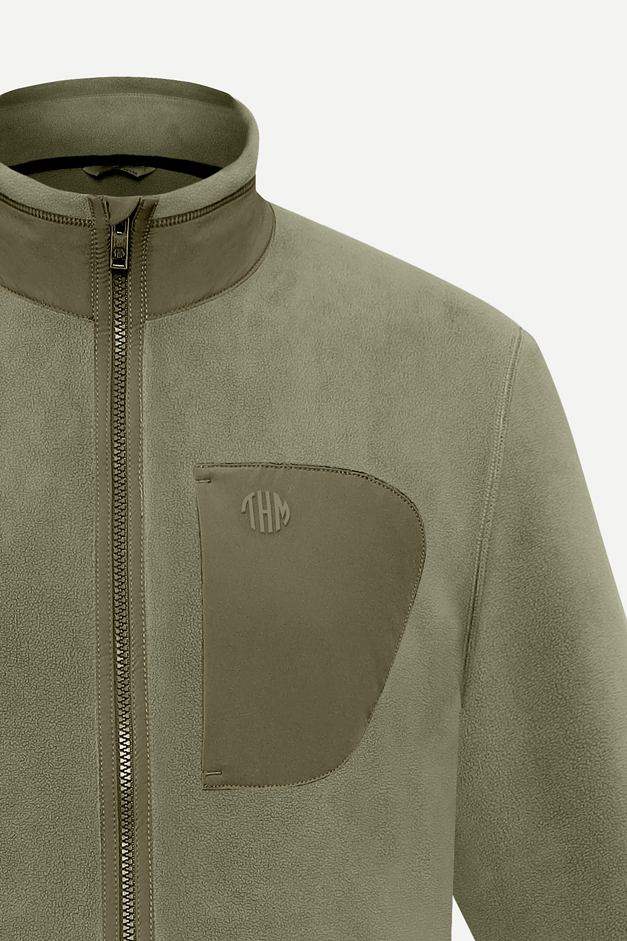 THM Fluidic Jacket Series IX in Light Olive